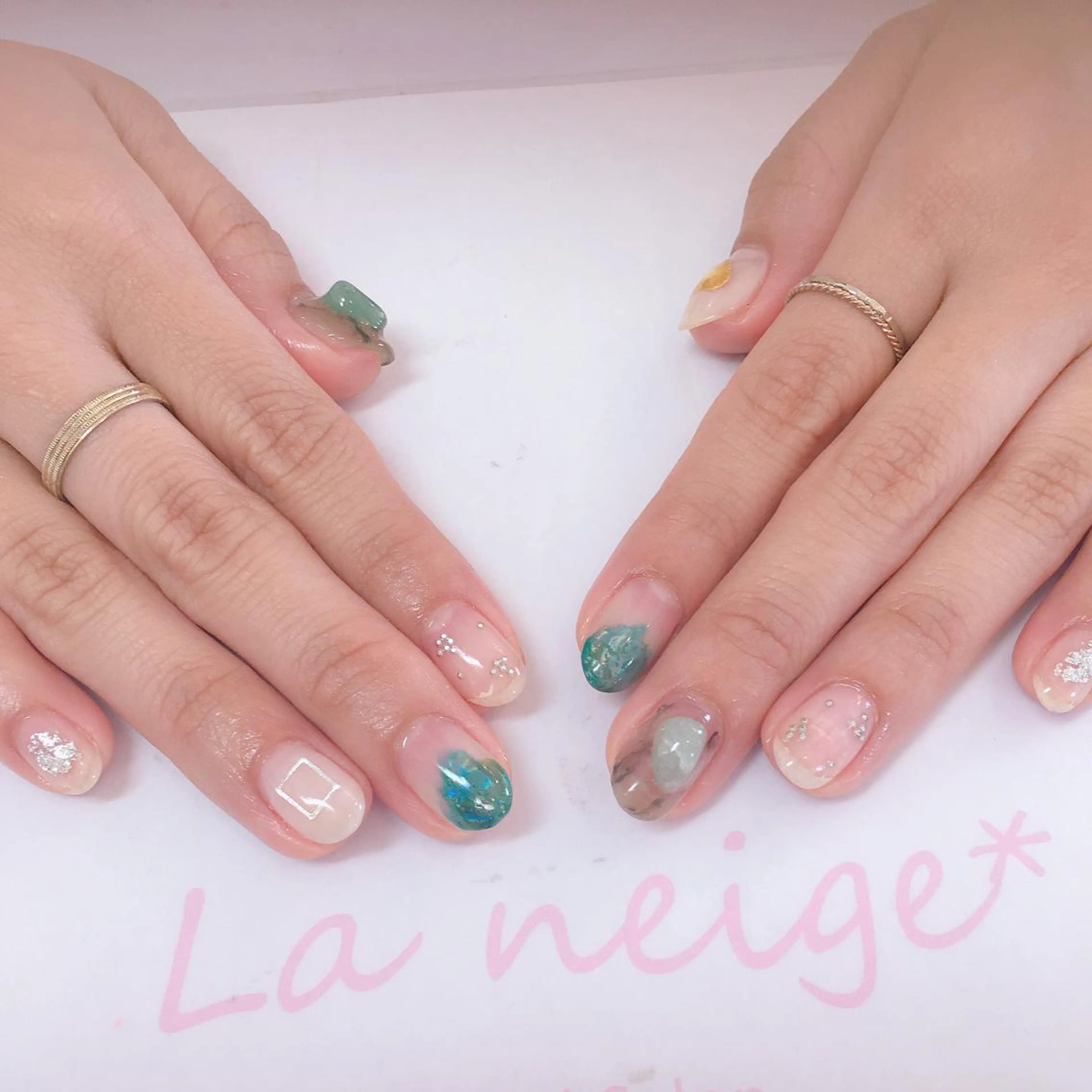 ネイル La neige* yuki 🐩🌙のネイルデザイン