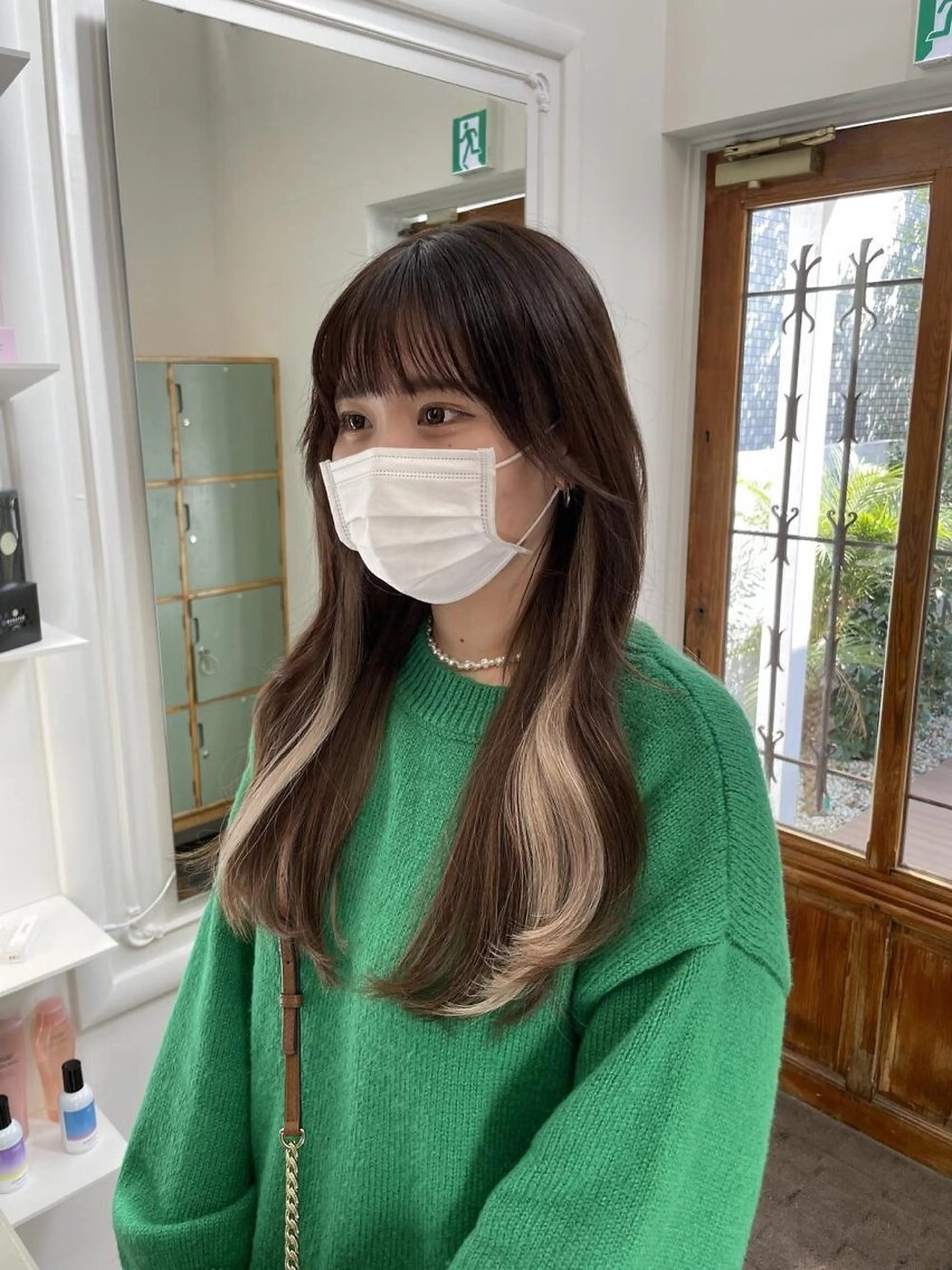 ロング シールエクステ ボブ エクステ ロング 吉村 憂々のヘアスタイル