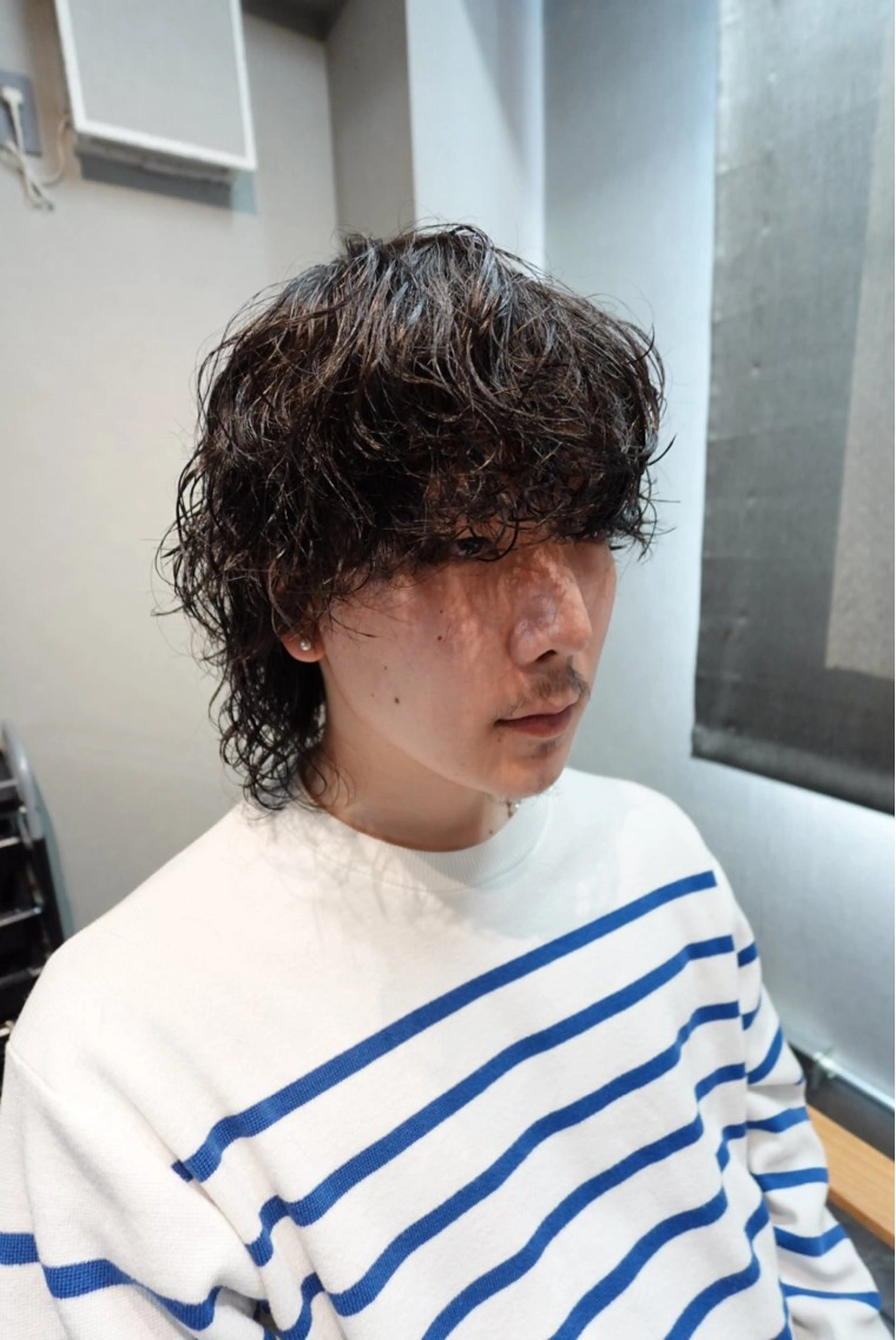 パーマ メンズ メンズパーマ専門店 【店長】⚜️イチカワのヘアスタイル