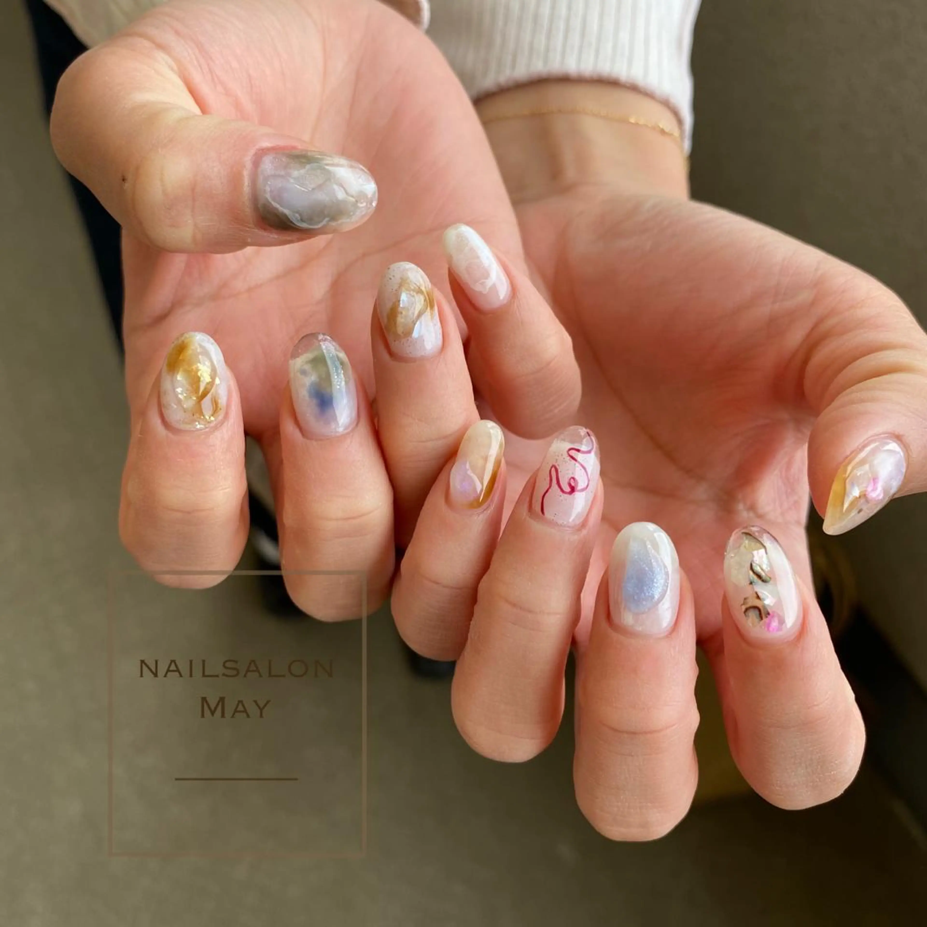 ネイル ハンドネイル nailsalon mayのネイルデザイン