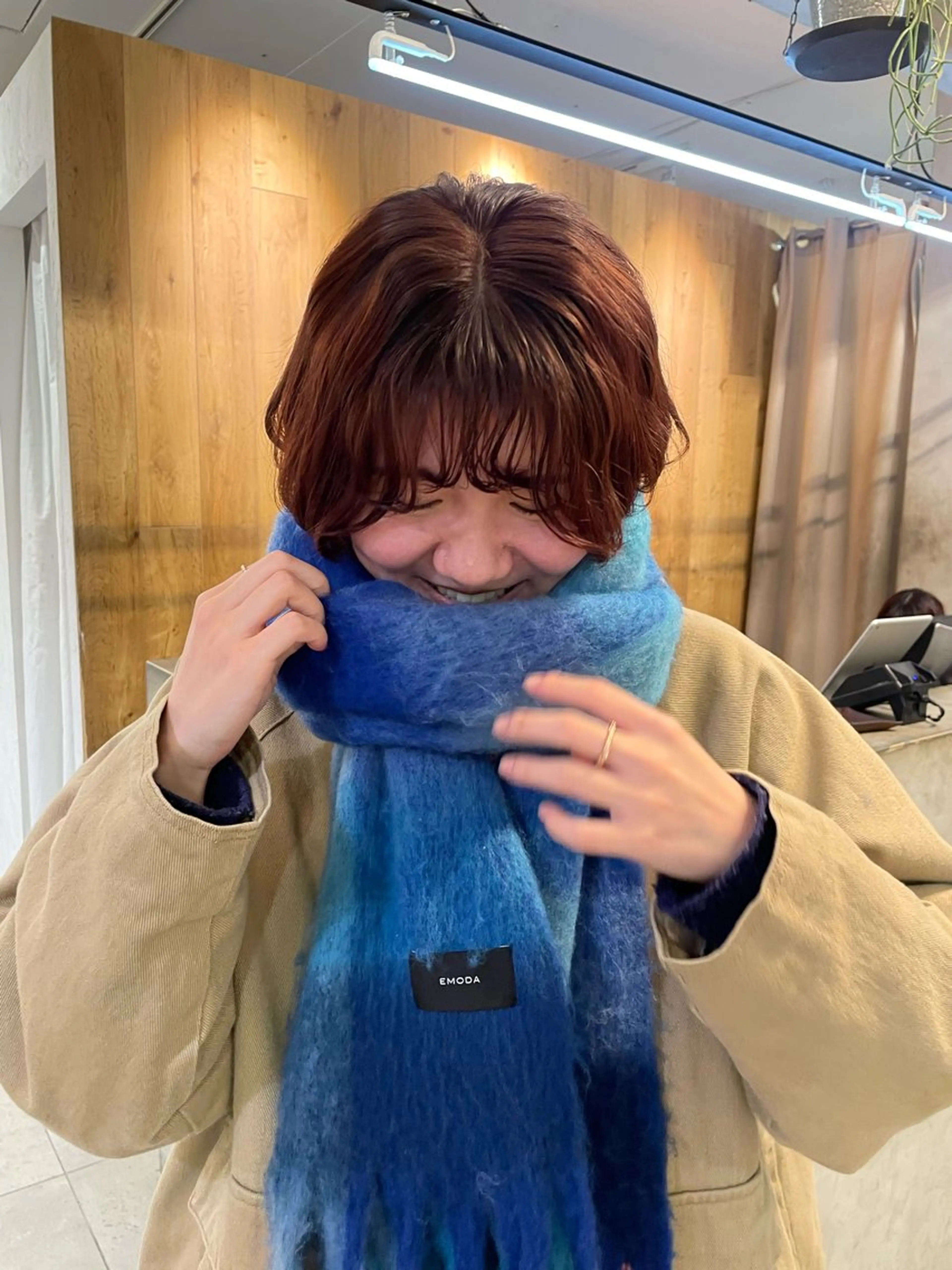 ショート ヘアカラー トリートメント 盛れる透明感カラー・ momokaのヘアスタイル