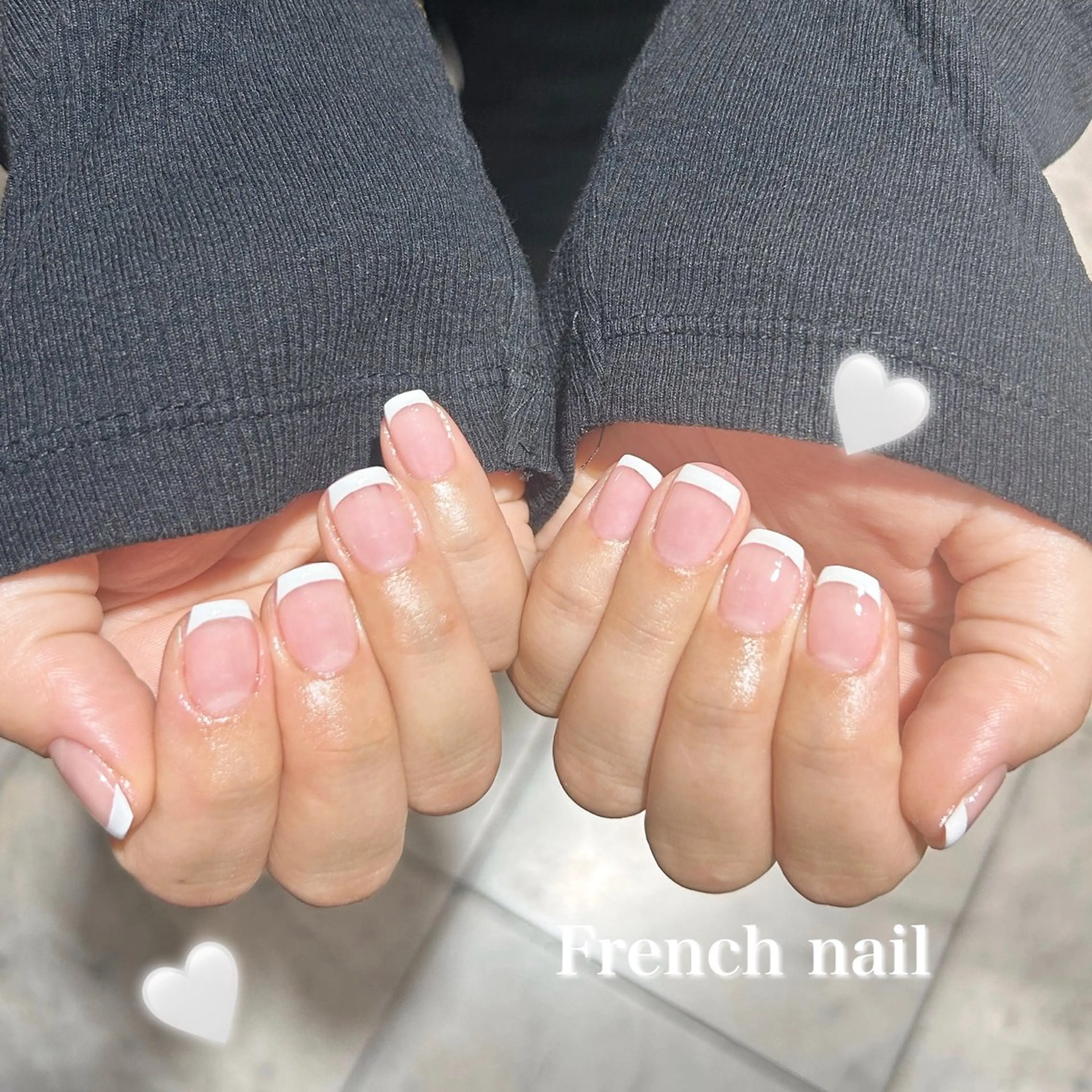 ネイル フレンチネイル nail salon BON所属・nail salon BONはるのネイルデザイン