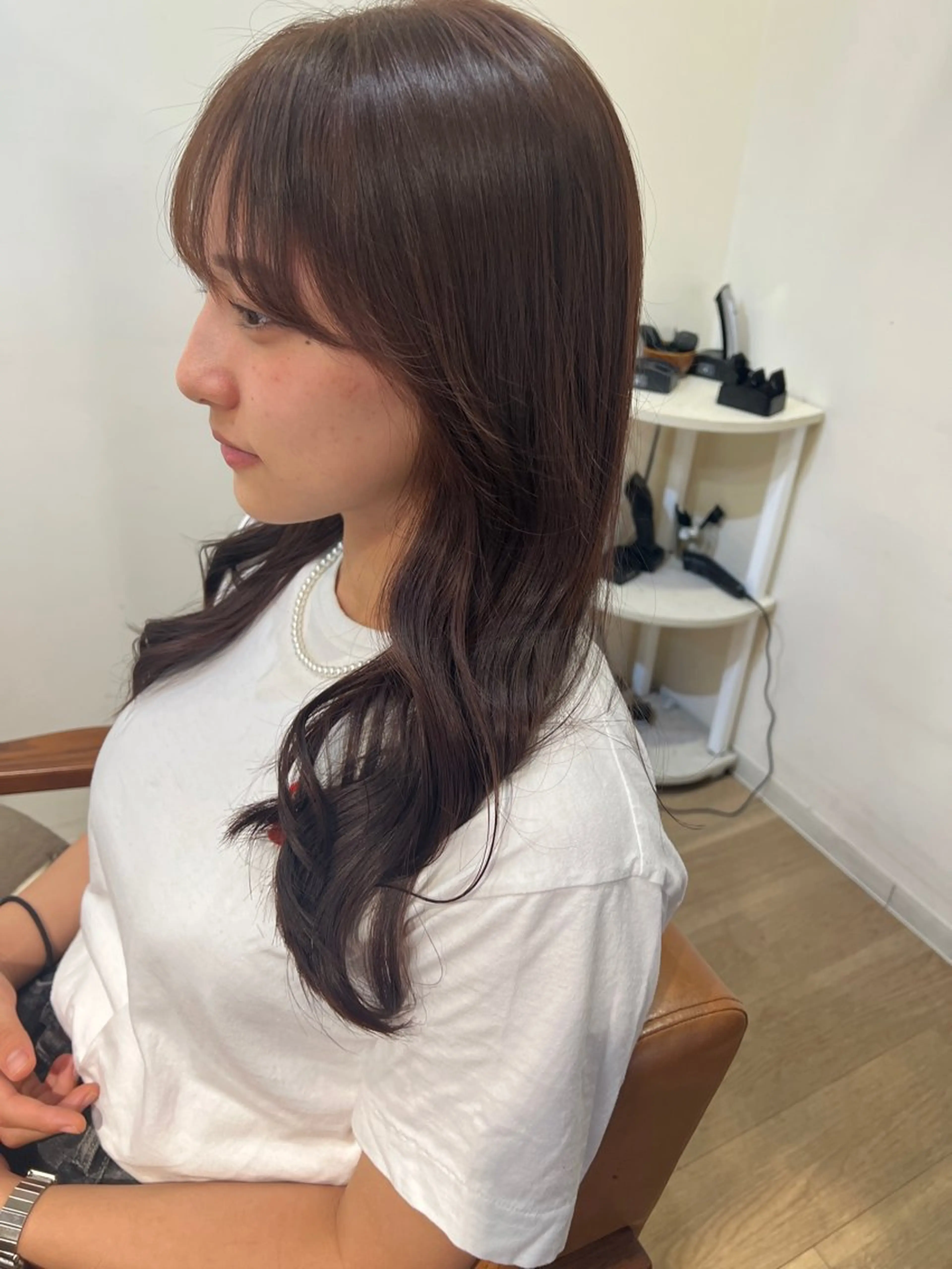 ロング カラー miku 三ノ輪のヘアスタイル