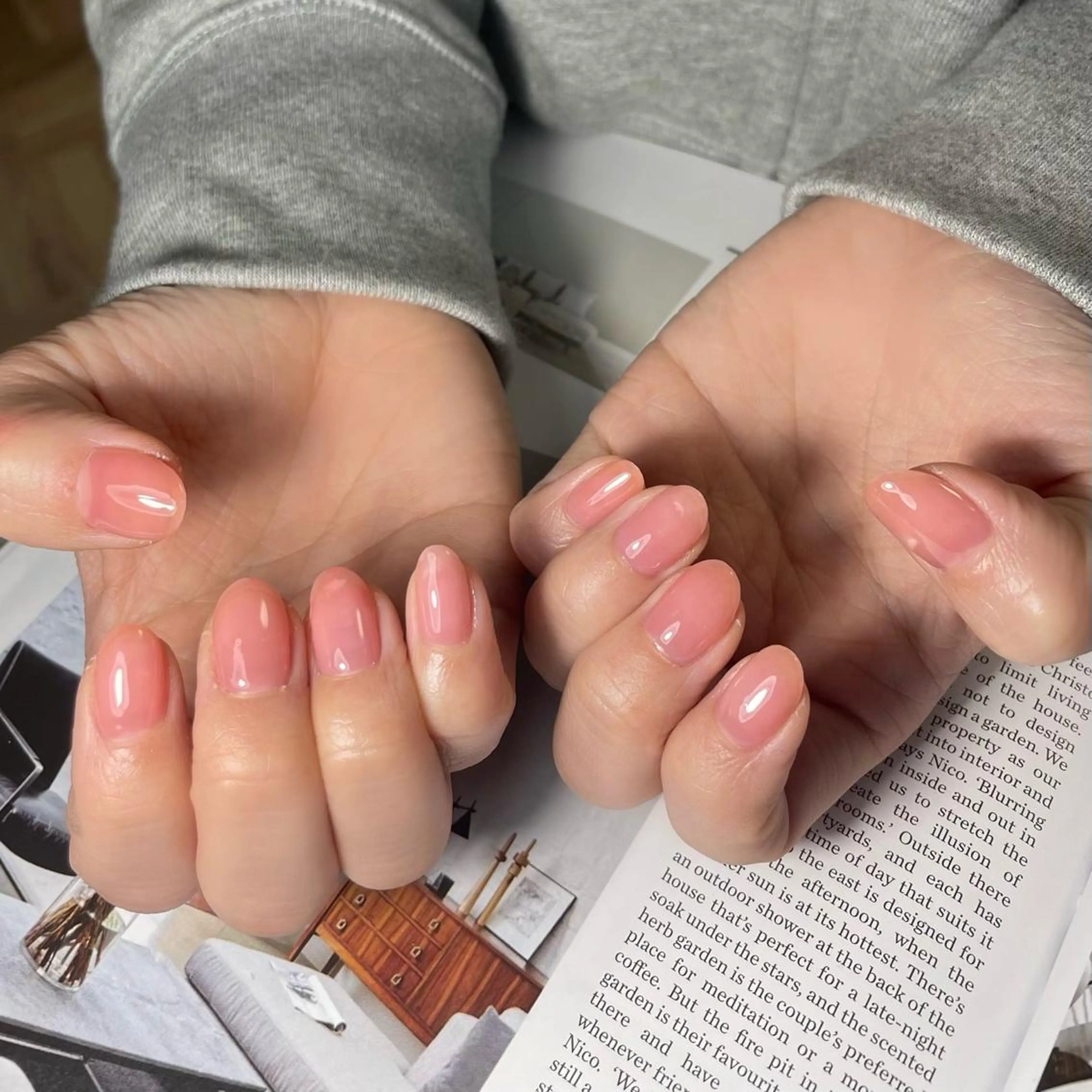 ネイル ピンク ハンドネイル Lofinails ちひろのネイルデザイン