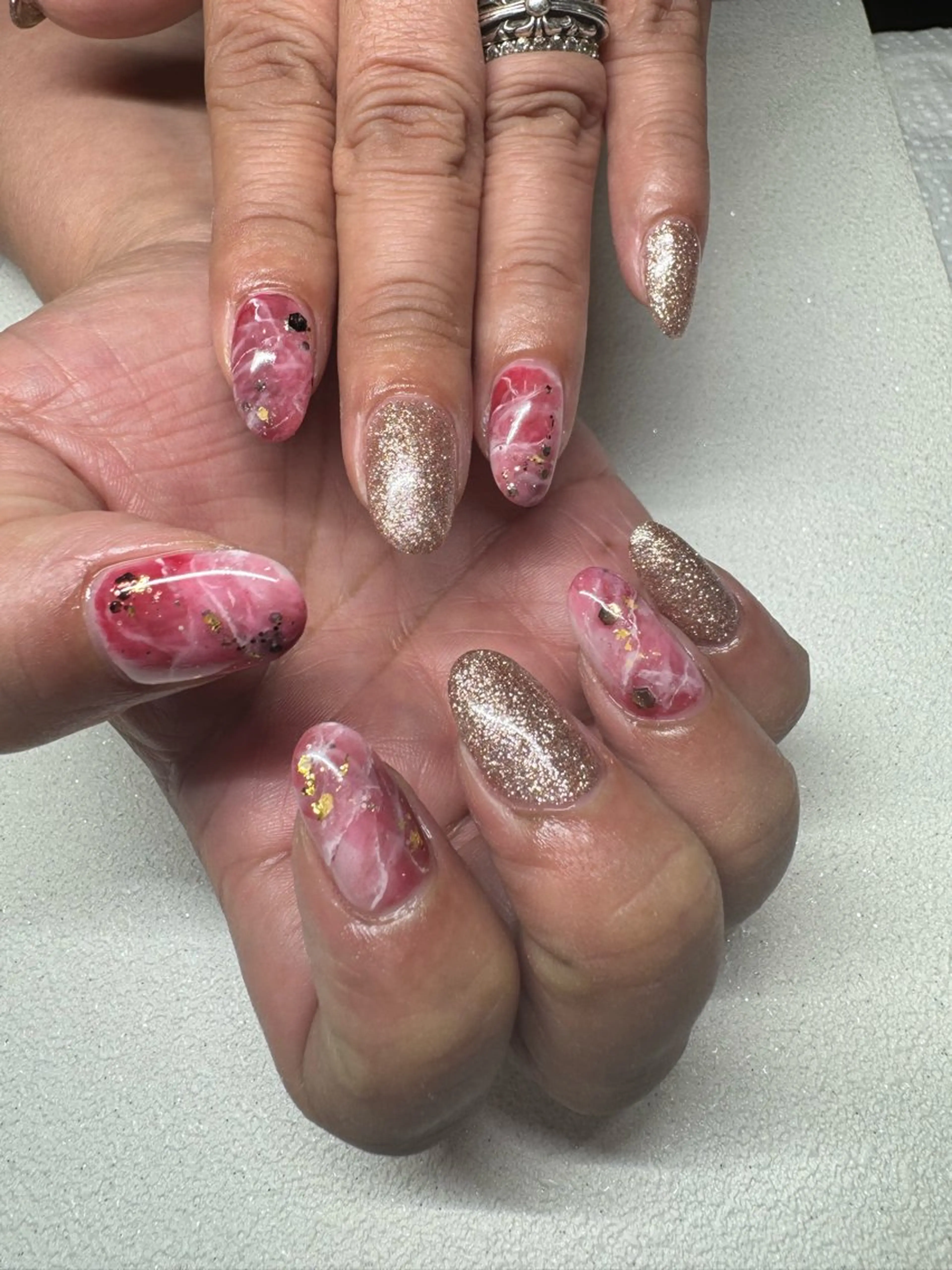 ネイル ハンドネイル Rimie Yamauchiのネイルデザイン