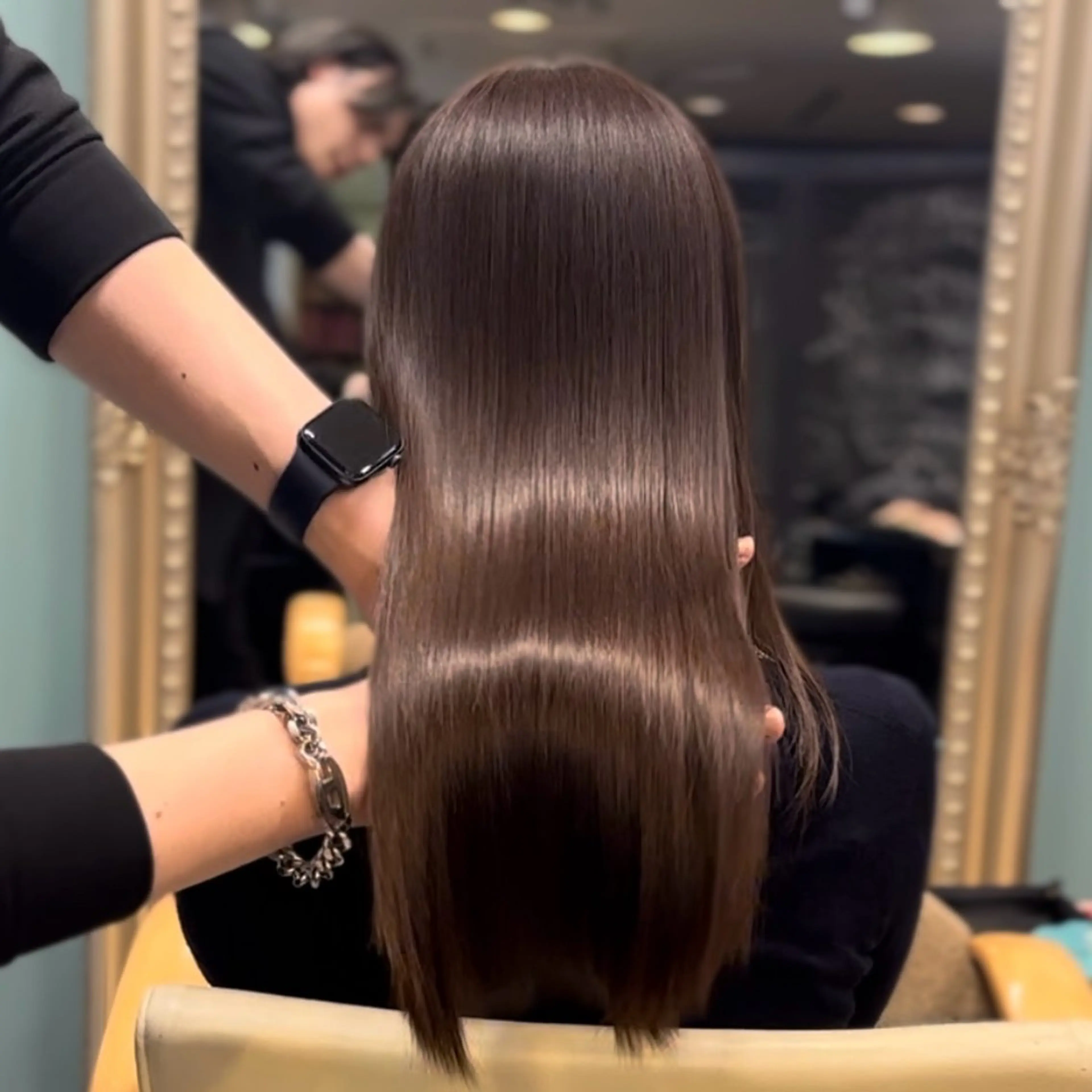 ロング 髪質改善 トリートメント トリートメント 店長 ハイトーン× 髪質改善/舘野 涼太のヘアスタイル