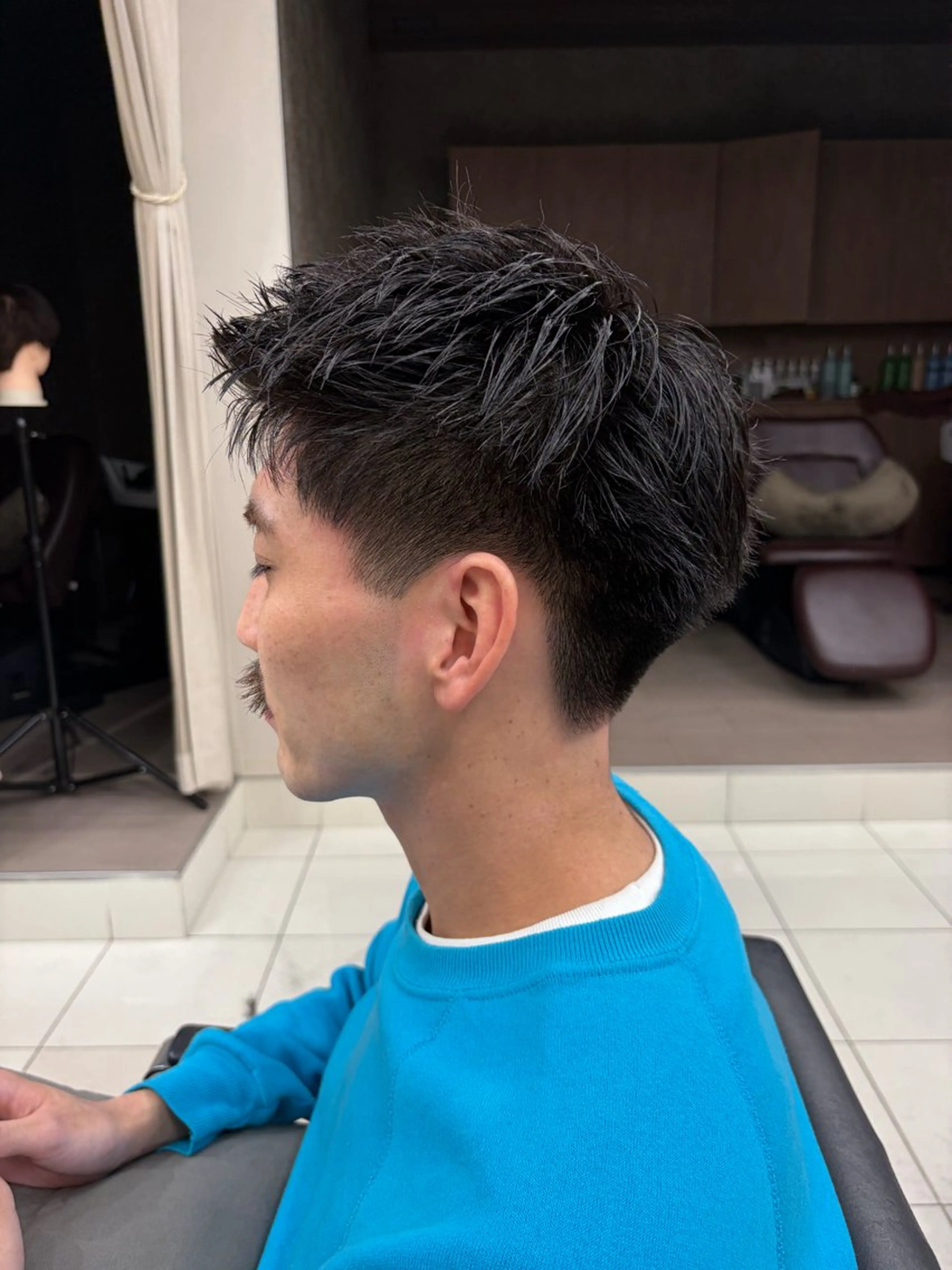 メンズ 表参道 AVEDA 高橋亘輝のヘアスタイル