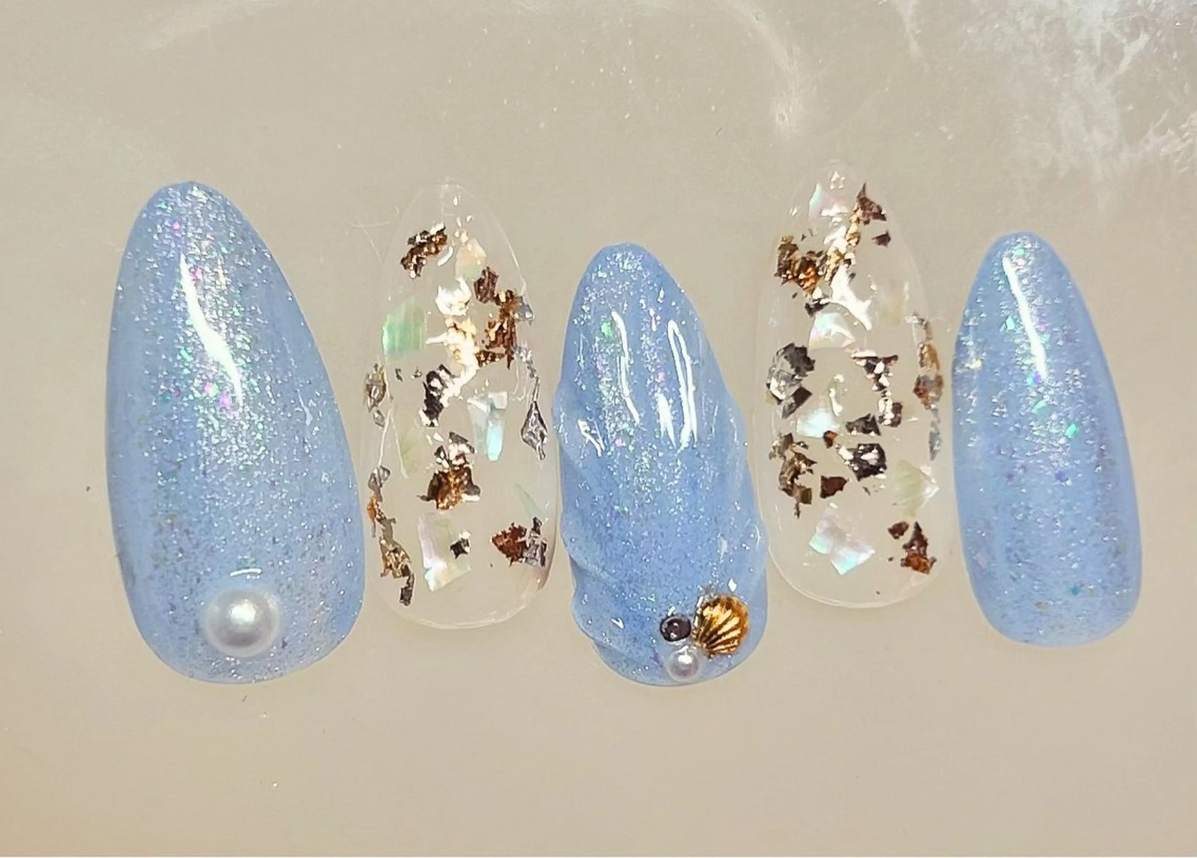 ネイル ハンドネイル nail salon pearのネイルデザイン