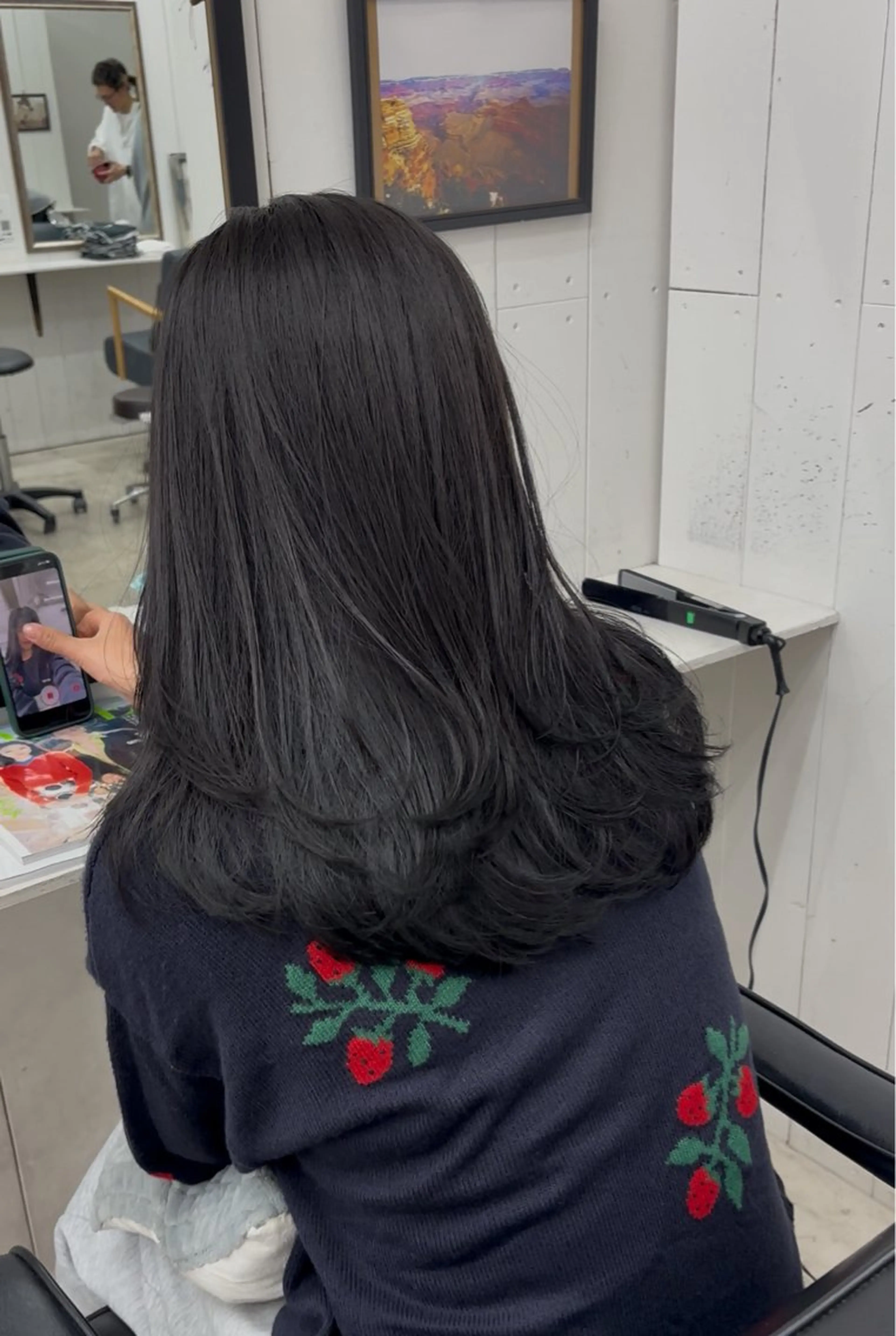 🤍ケアカラー🤍Cut＋最高級TOKIO care color🌙の写真