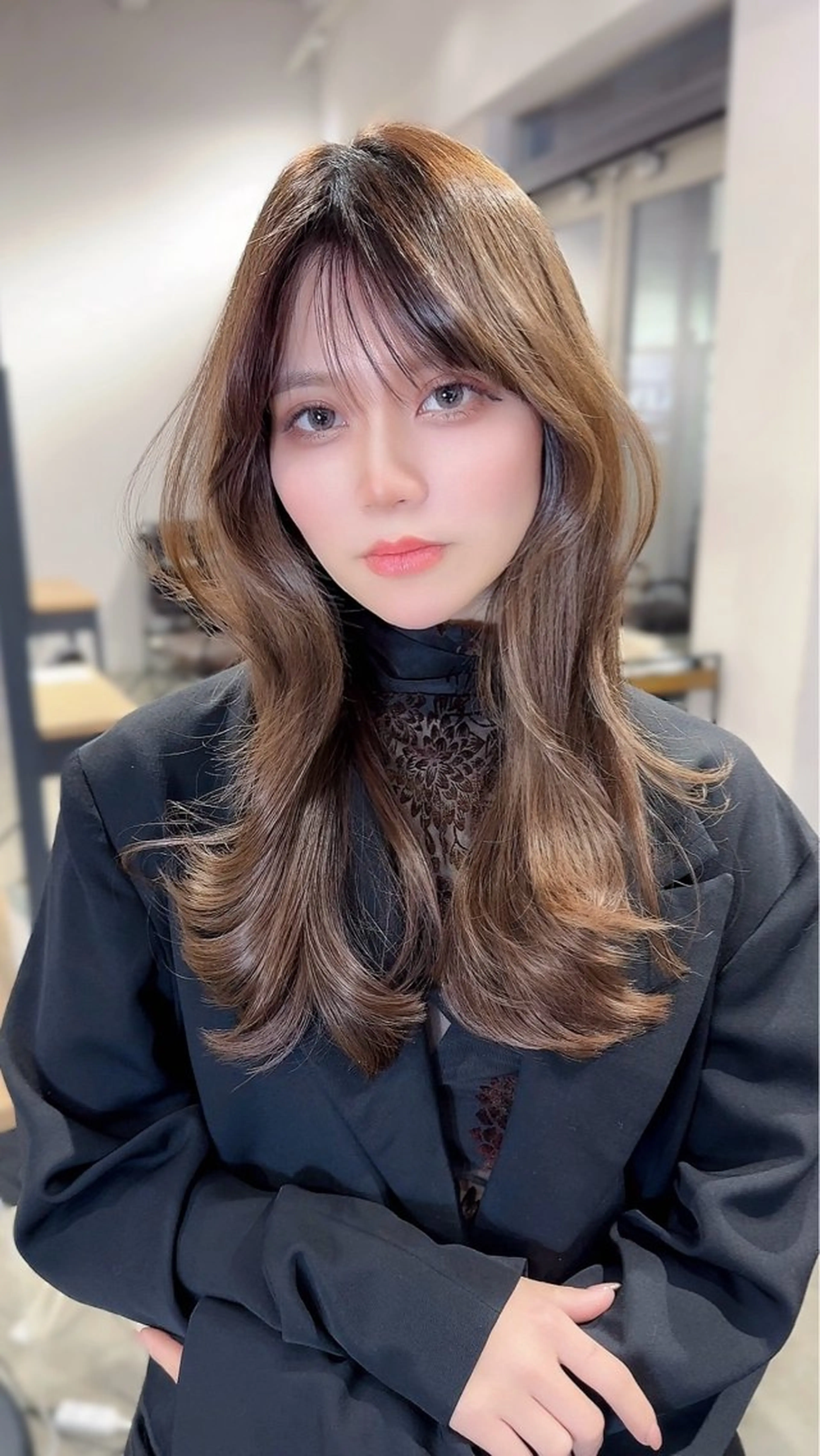 【お任せカラーが人気🫧】似合わせカット+ツヤ髪カラーの写真