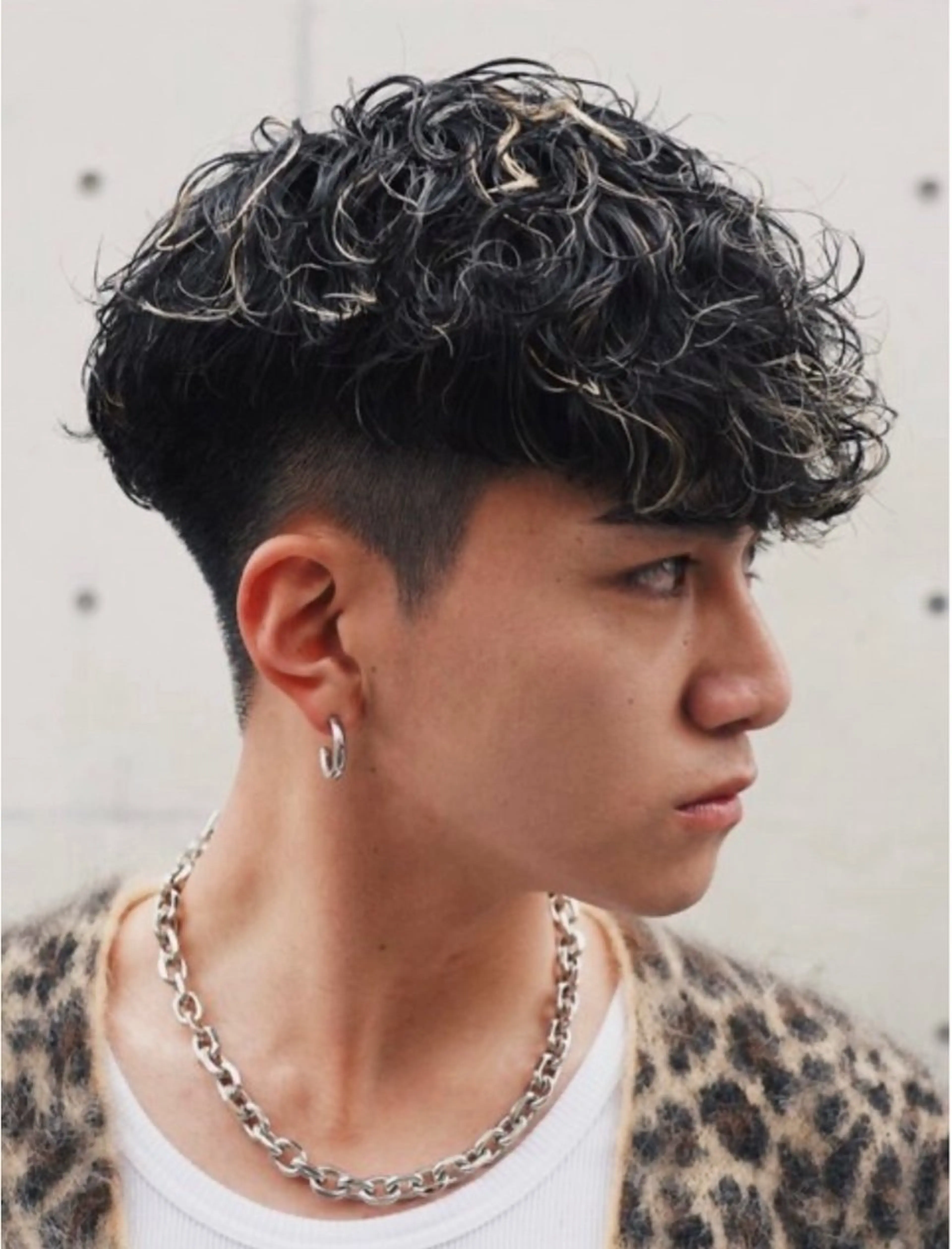 ショート パーマ メンズ カット パーマ fifth / 山下 和輝 海外風スタイルのヘアスタイル