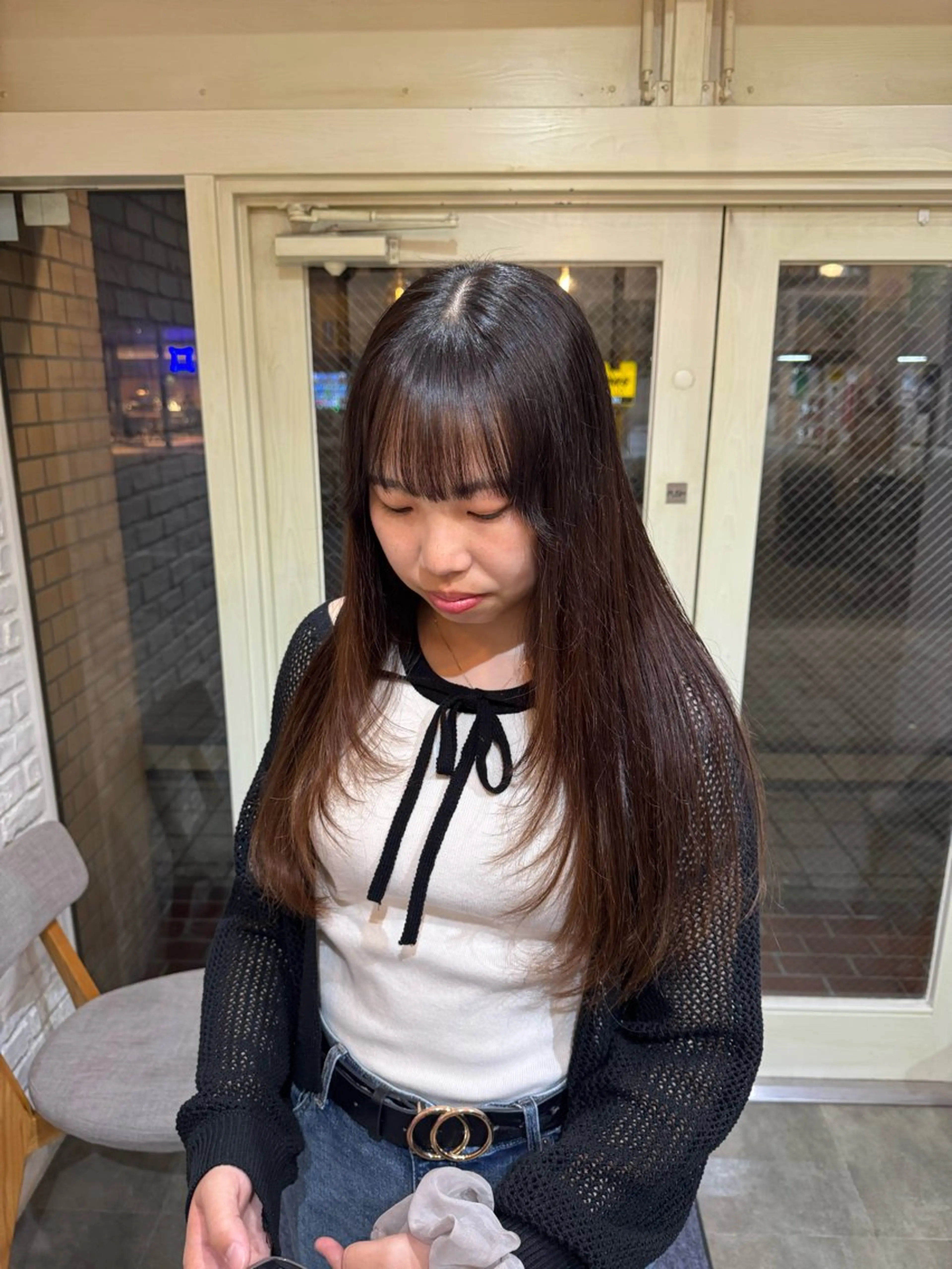 ロング 阿部  ことみ /メンズカットモデルのヘアスタイル