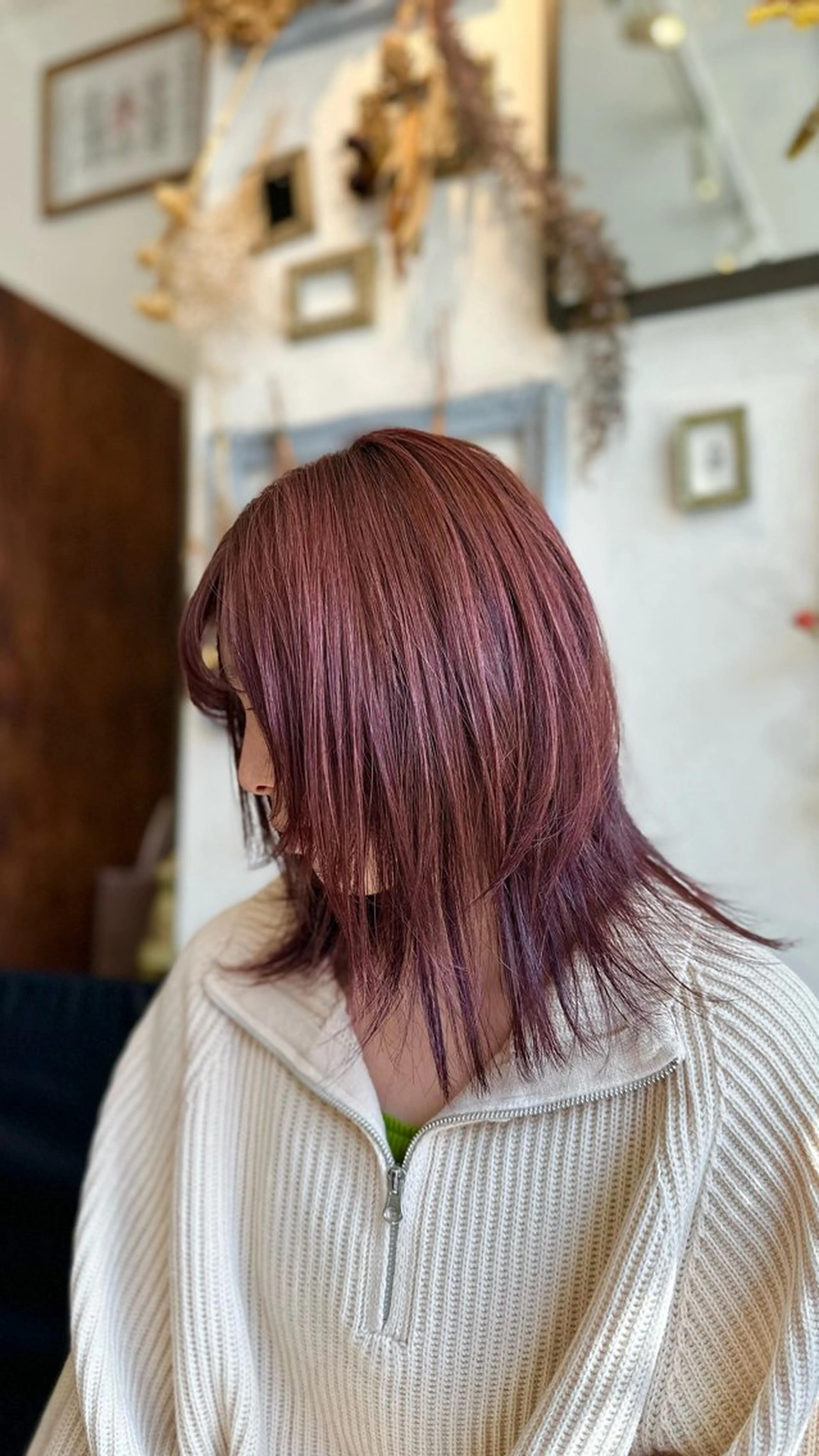 🌻立体感・筋感ハイライト🌻《カット＋ハイライト（ブリーチ有）＋全体カラー＋トリートメント》の写真