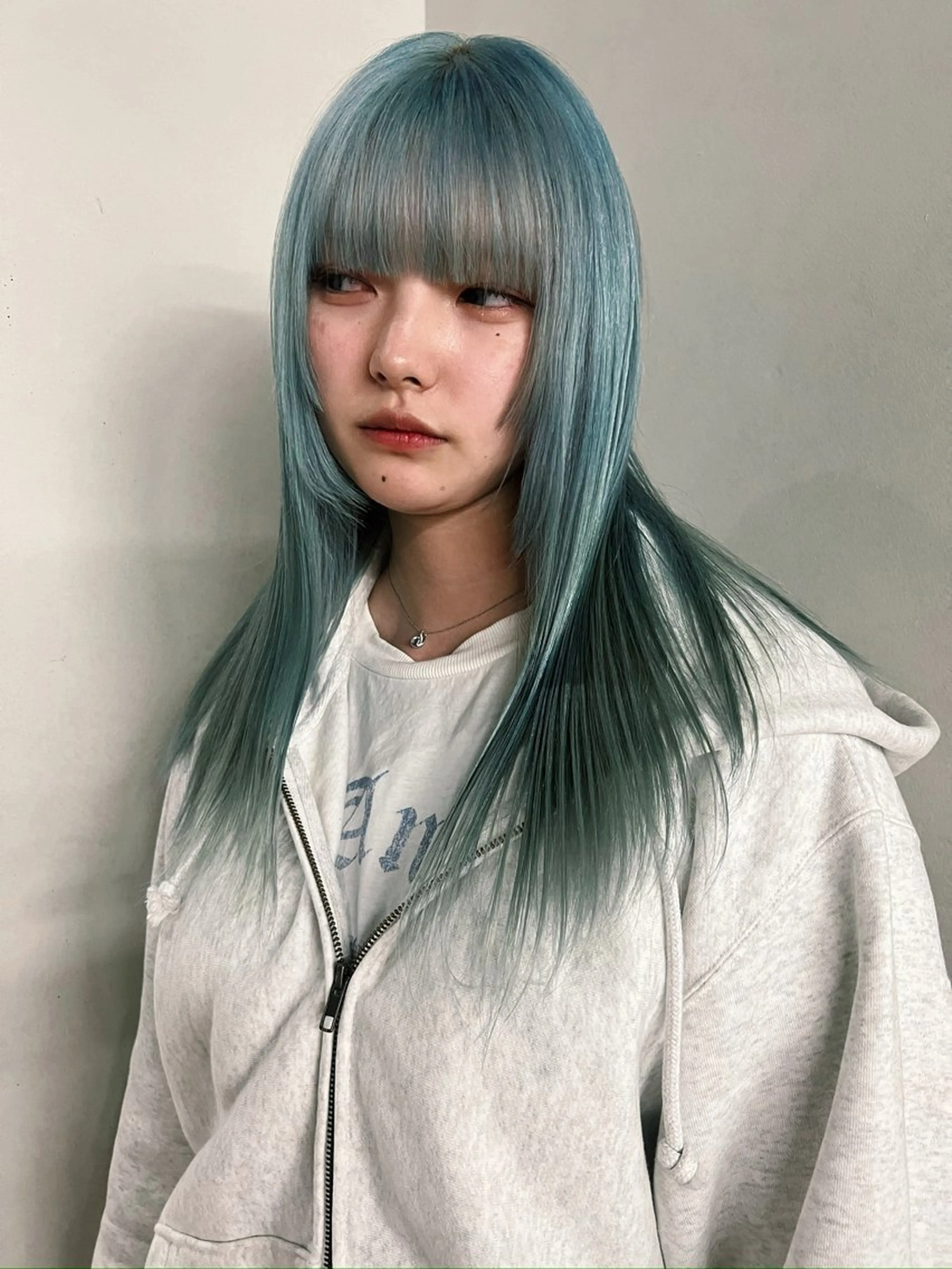 ロング カラー 色落ちまで可愛い🧚 心斎橋hikaruのヘアスタイル