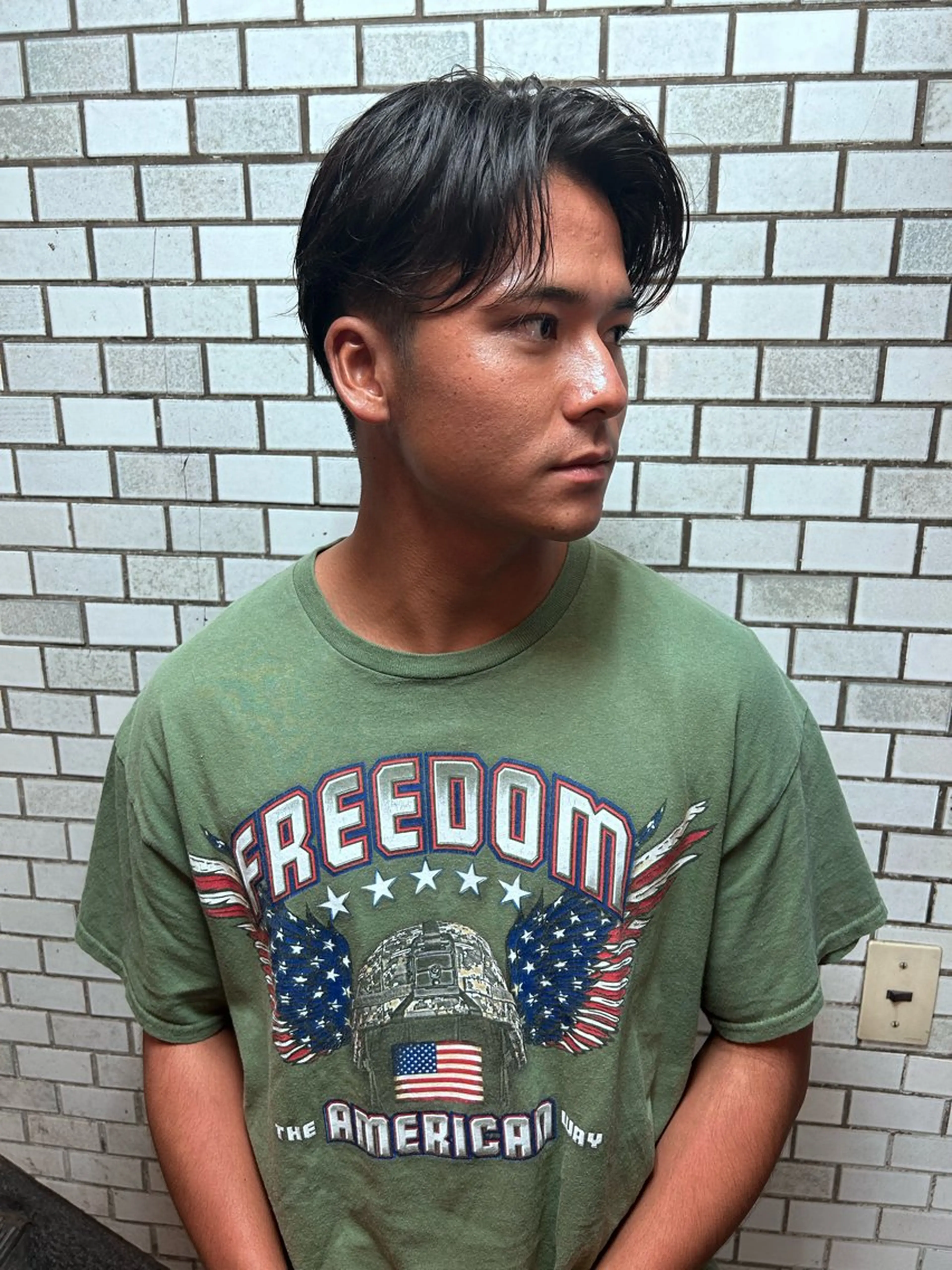 ショート メンズ メンズブリーチ メンズハイライト メンズインナーカラー メンズパーマ プードルパーマ カット 💈メンズ短髪特化 ✂︎伊藤大輝💈のヘアスタイル