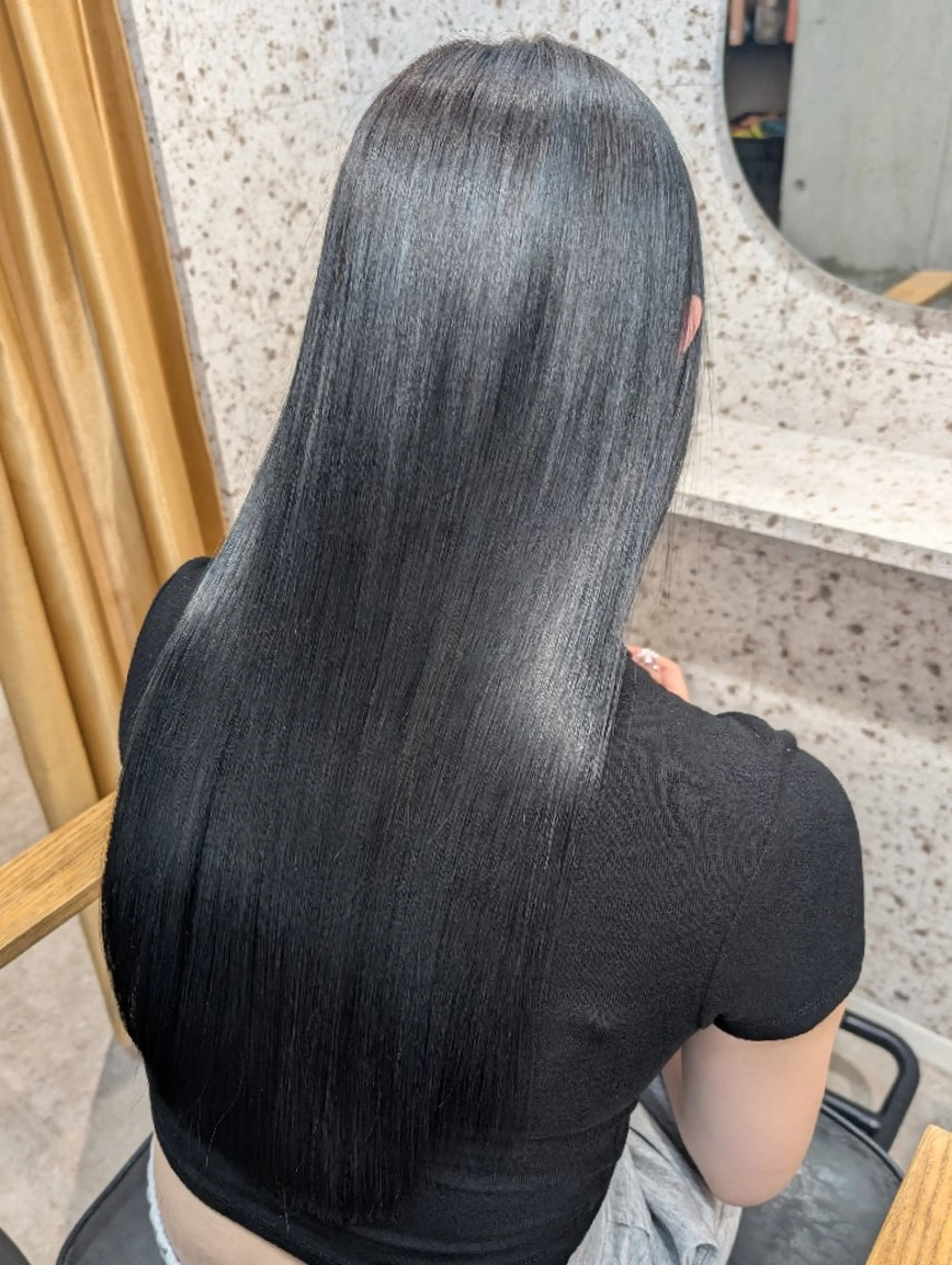 ロング 髪質改善 髪質改善.縮毛矯正 ×韓国ヘアyukiのヘアスタイル