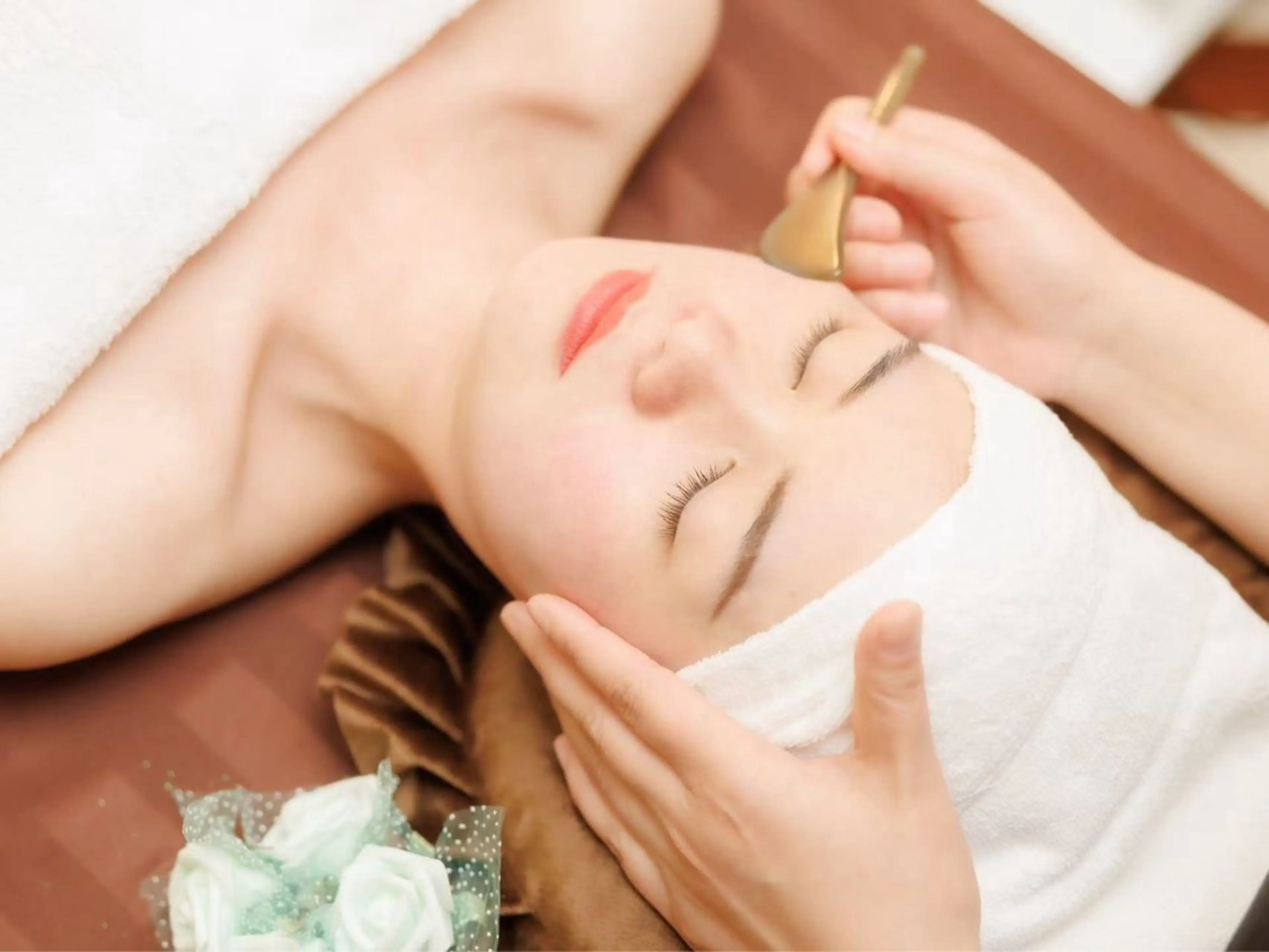 🌷全体人気No1【小顔&美肌】小顔コルギかっさ(パック付)60分5490の写真