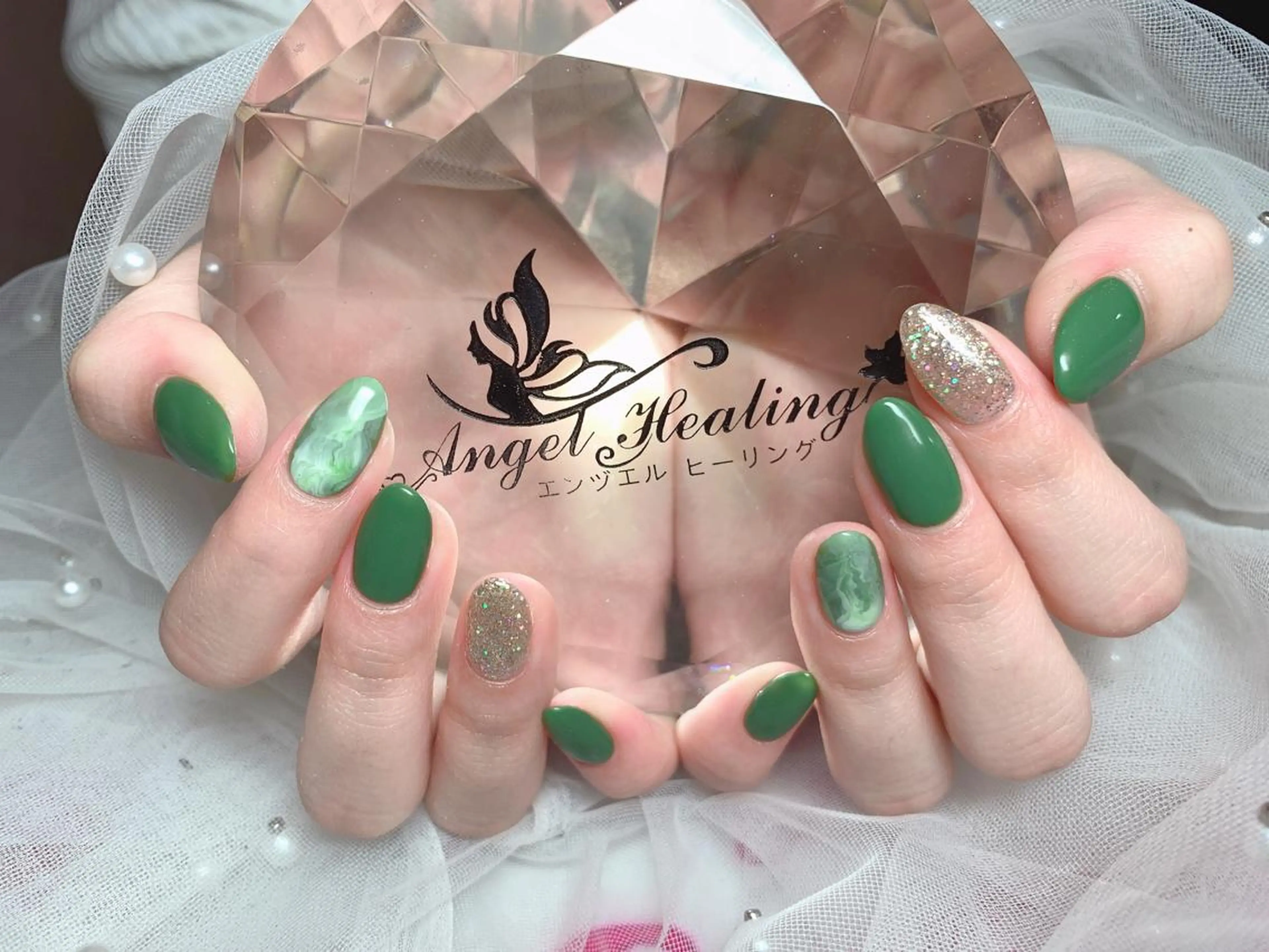 ネイル エンジェル ヒーリング 矢場町店のネイルデザイン