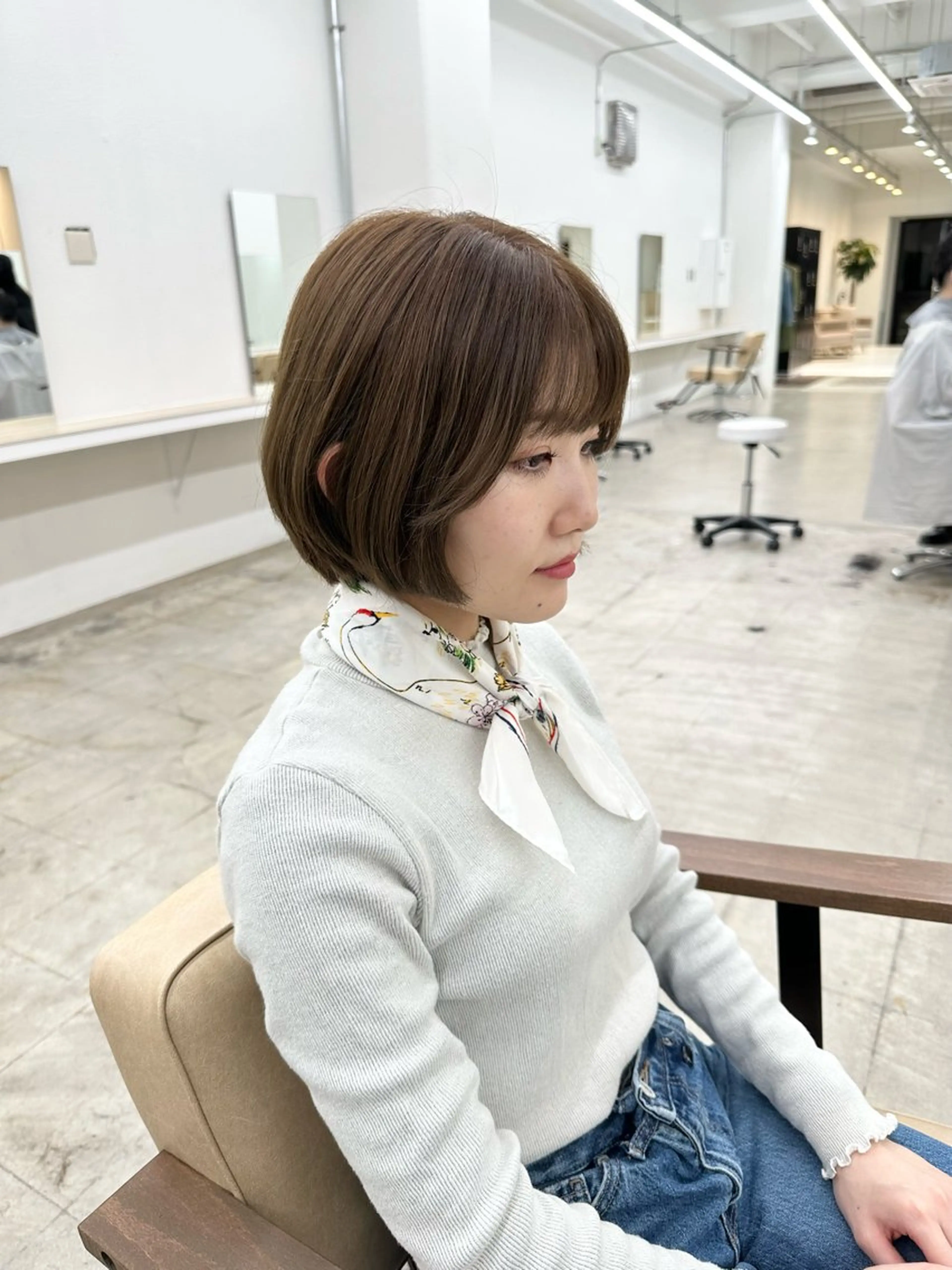 ショート カラー カット パーマ 🌈ディレクター🌈 徳松優希のヘアスタイル