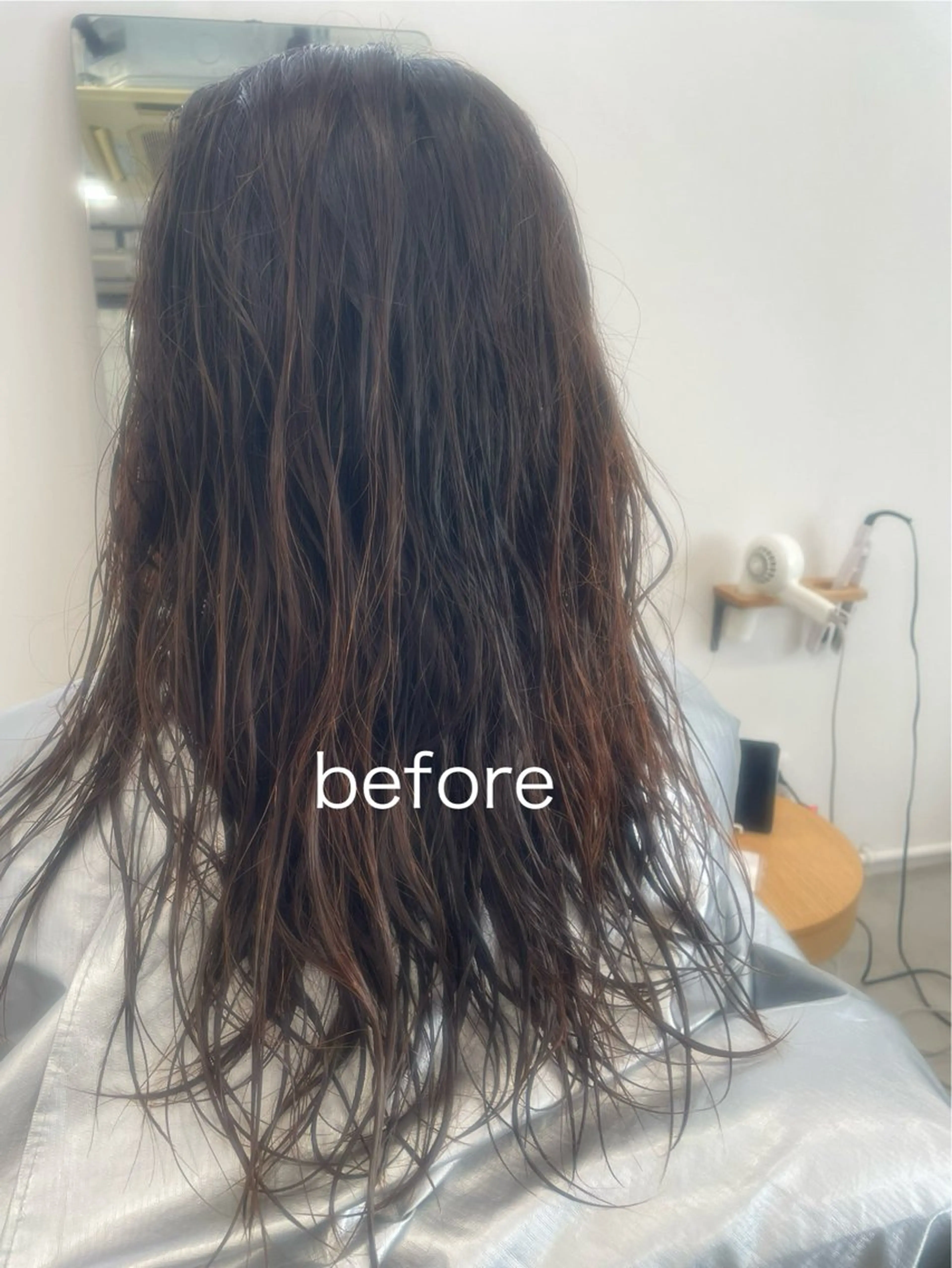 ロング くせ毛 ロング 縮毛矯正 あゆみ 🍀のヘアスタイル