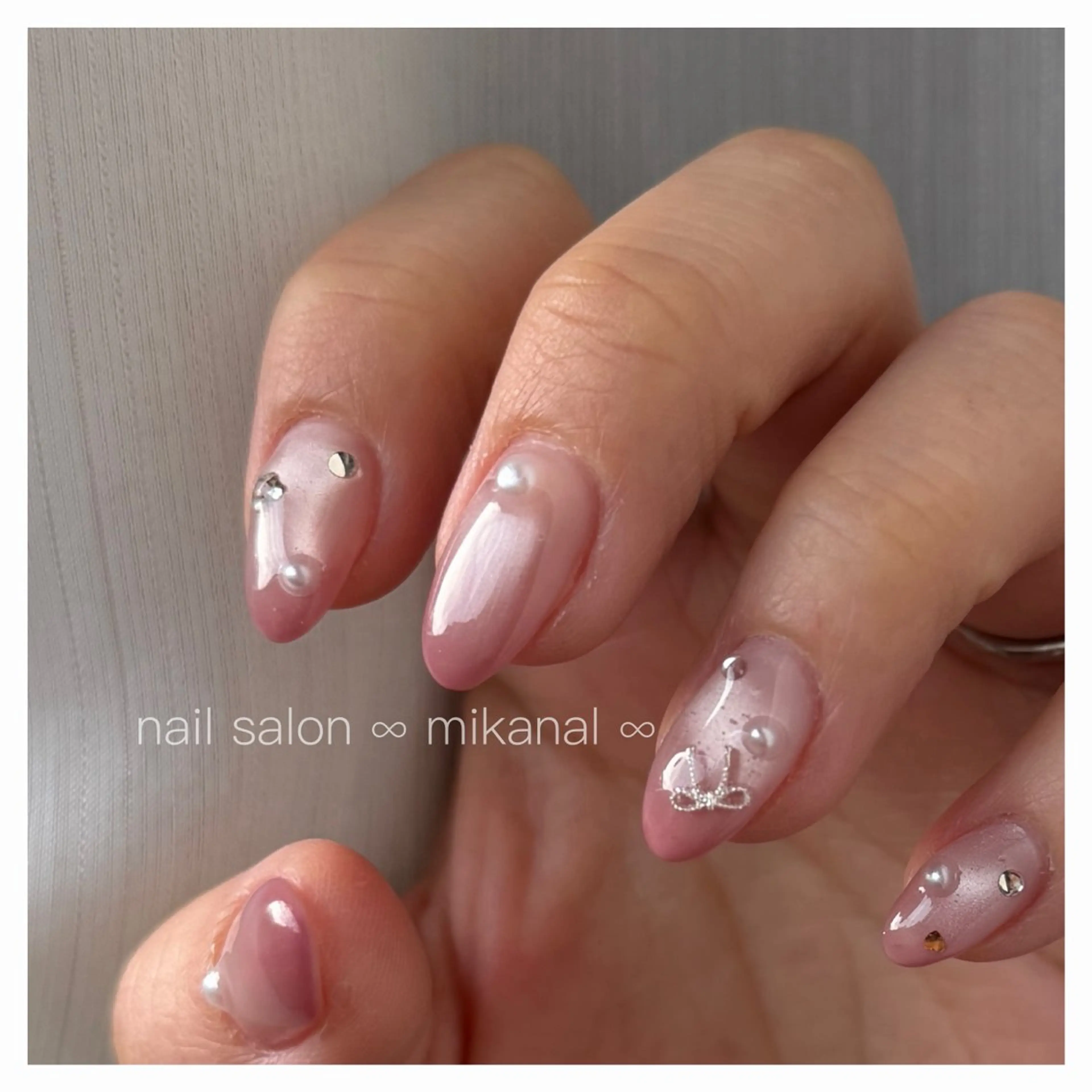 ネイル ハンドネイル nail salon  ∞ mikanal ∞所属・nailsalon ∞ ﾐｶﾅﾙ ∞のネイルデザイン