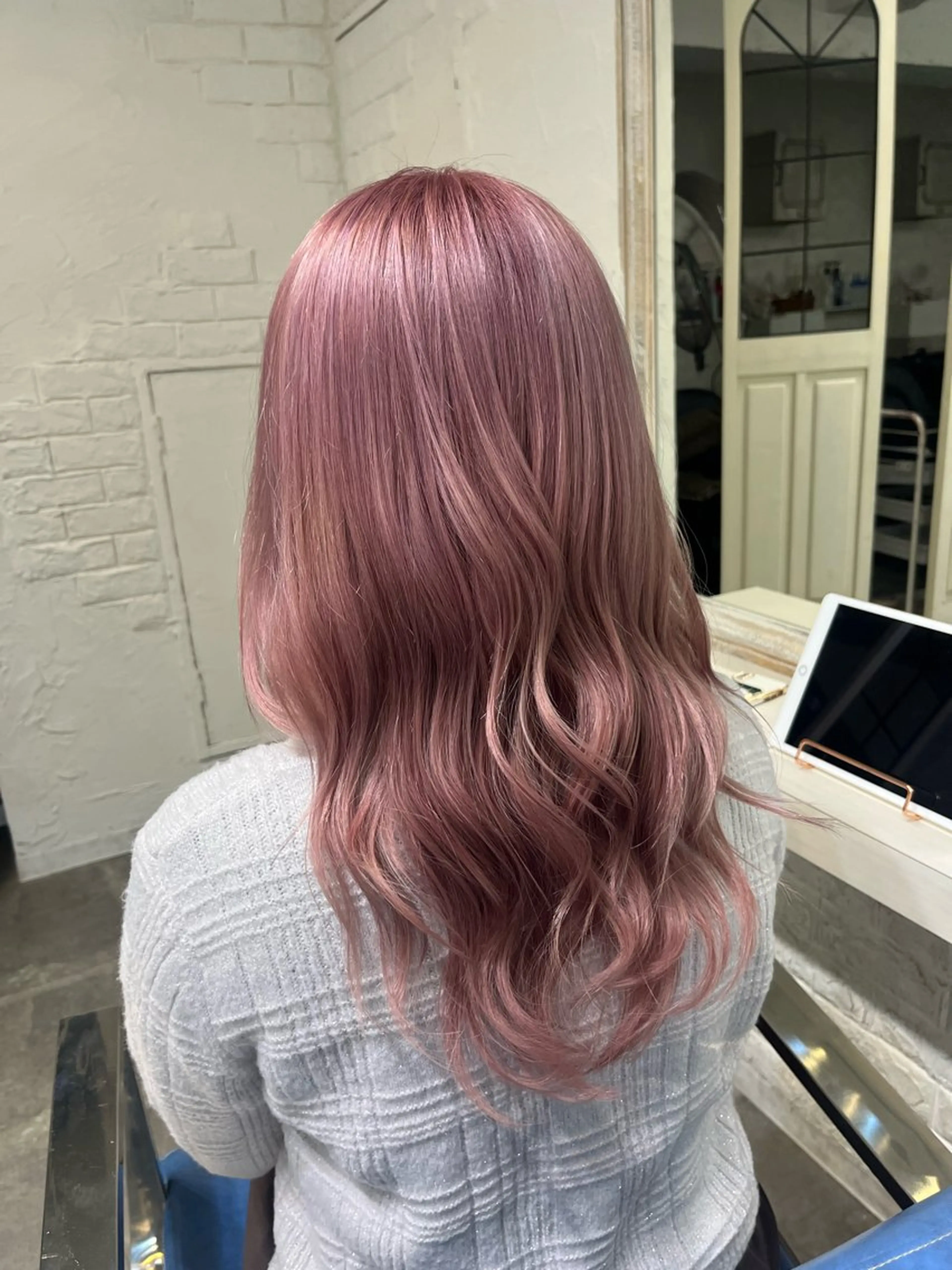 🩵ダブルカラー ➕ カット 🩵の写真