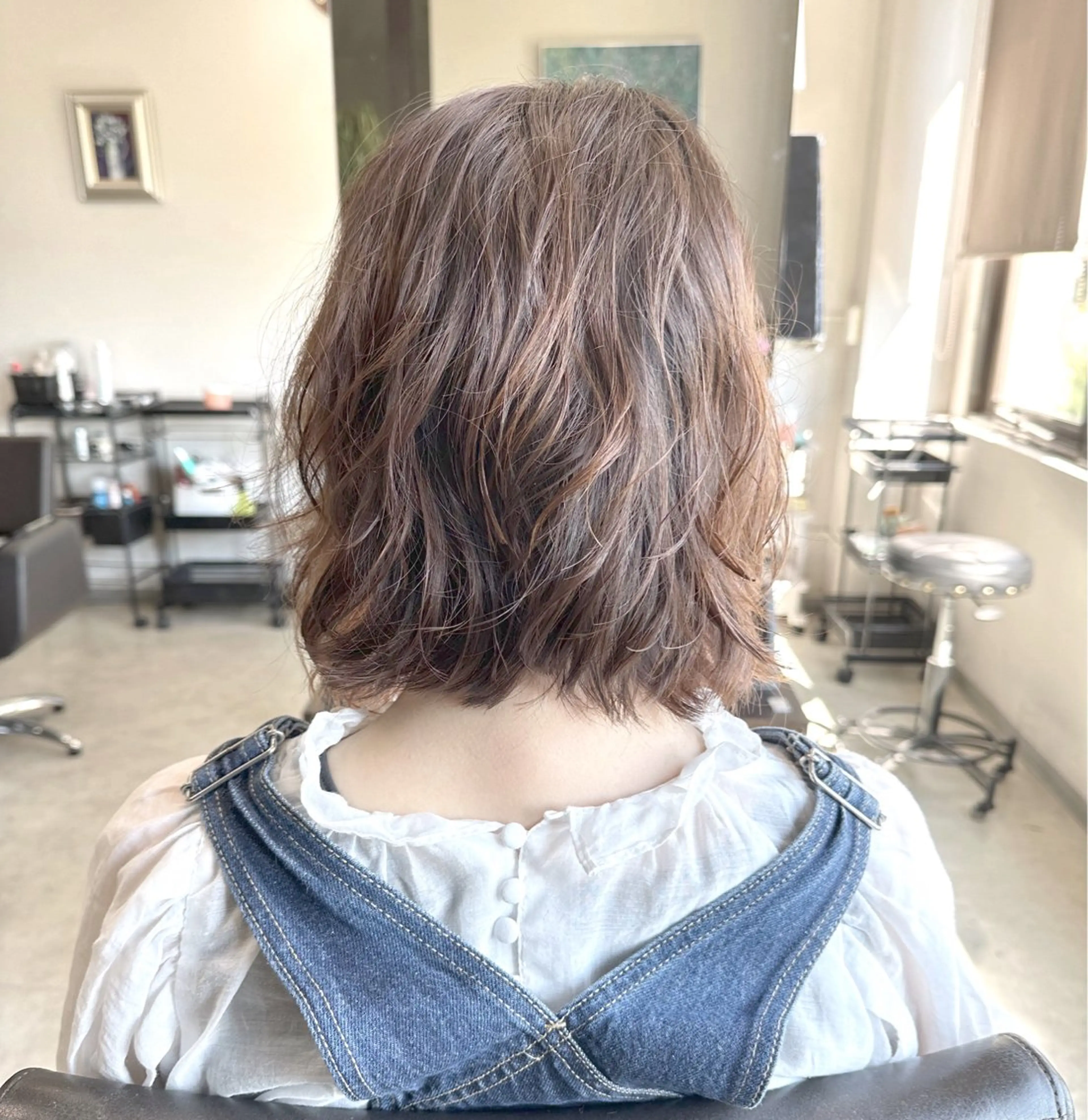 ミディアム 中島 剛のヘアスタイル