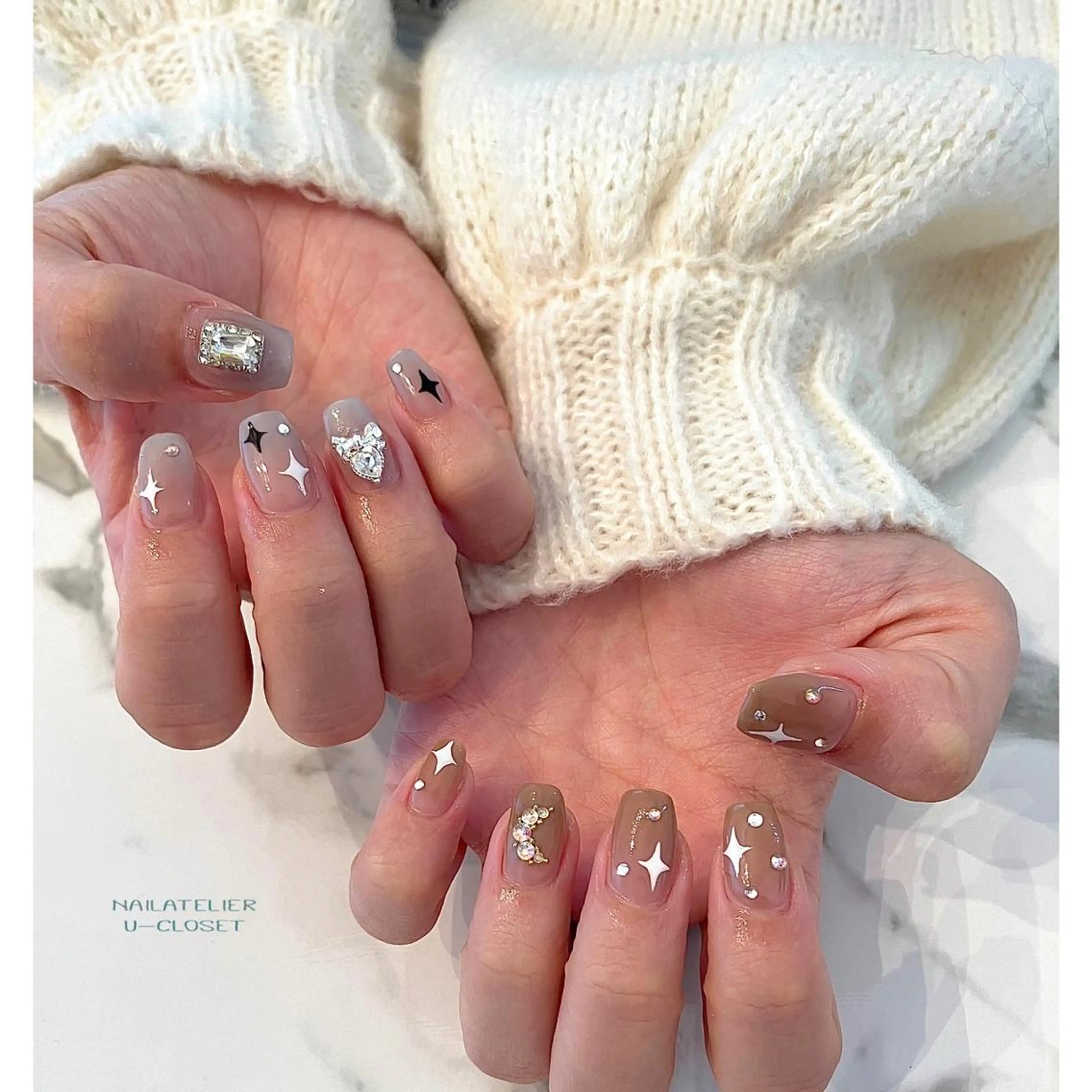 ネイル ハンドネイル u closetのネイルデザイン