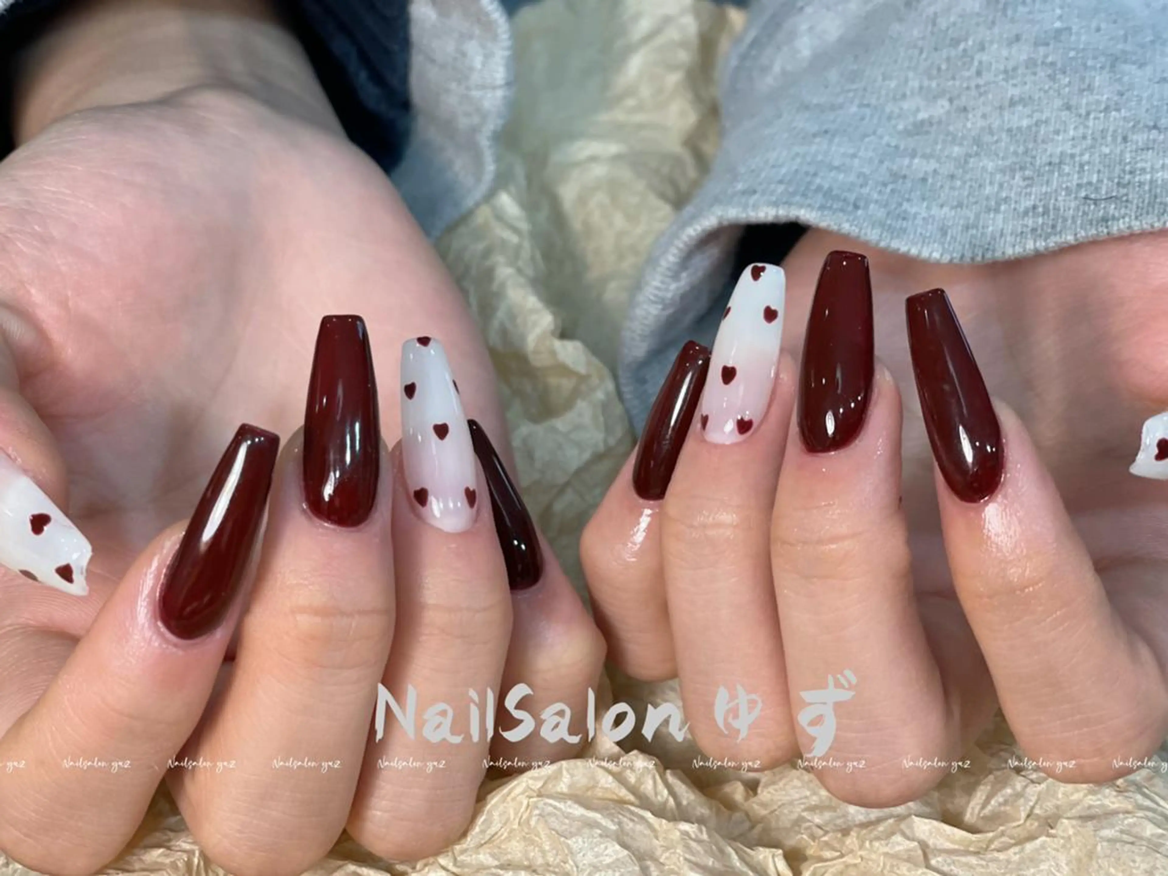 ネイル ハンドネイル MAKI💚💚💚 秋葉原.のネイルデザイン