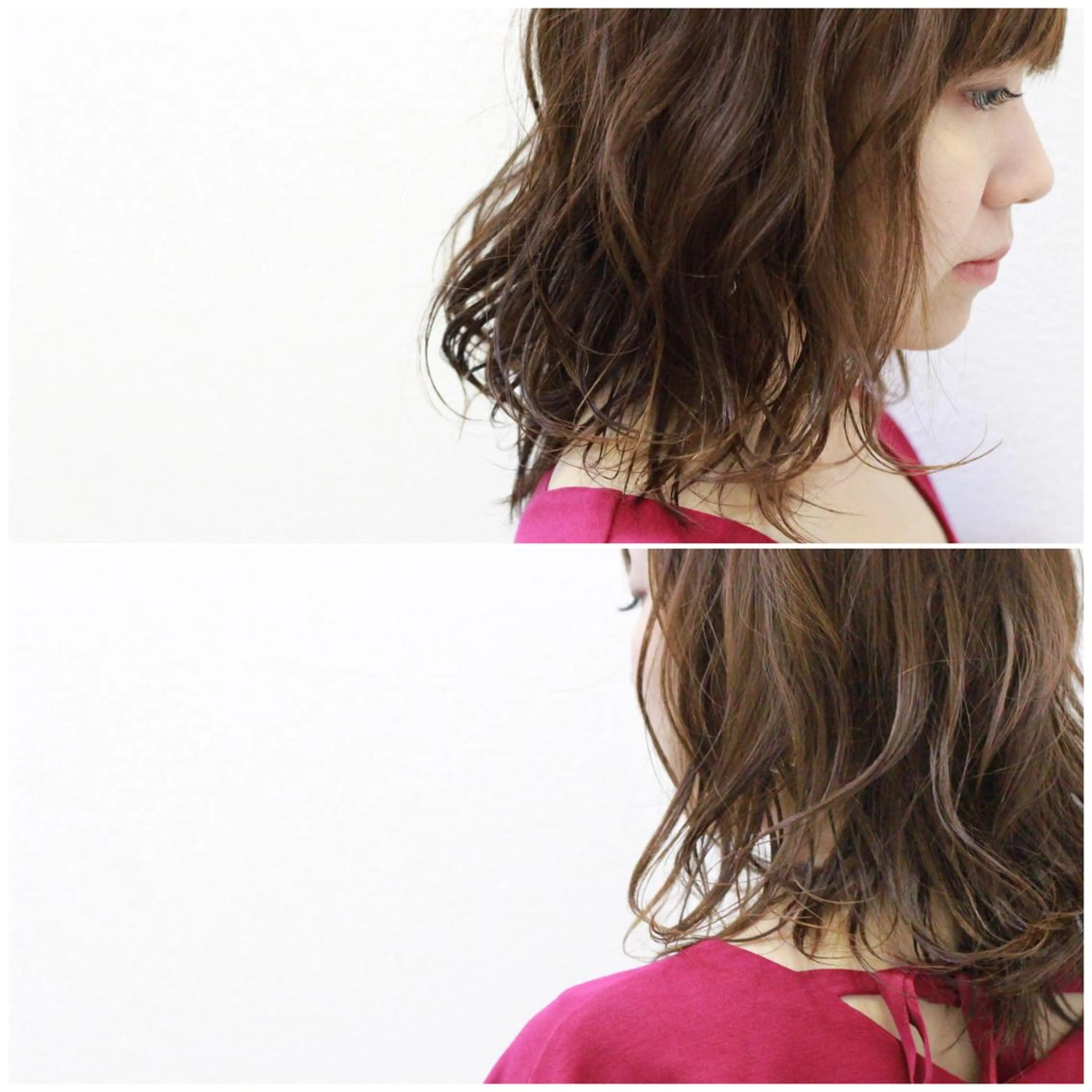 ミディアム カラー Viage （ビアージュ）のヘアスタイル