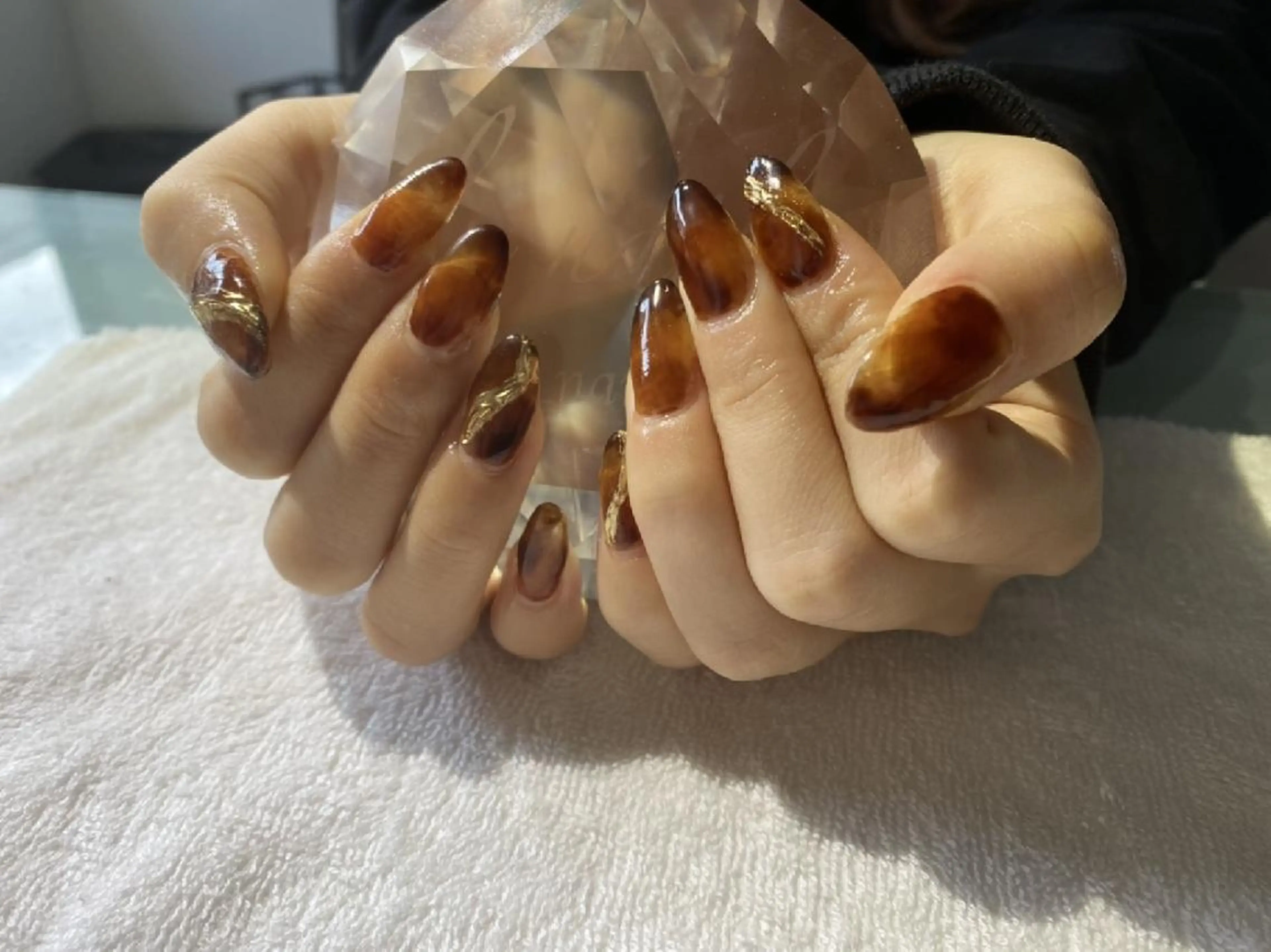 ネイル 持ち込み スカルプネイル 佐野 愛美のネイルデザイン