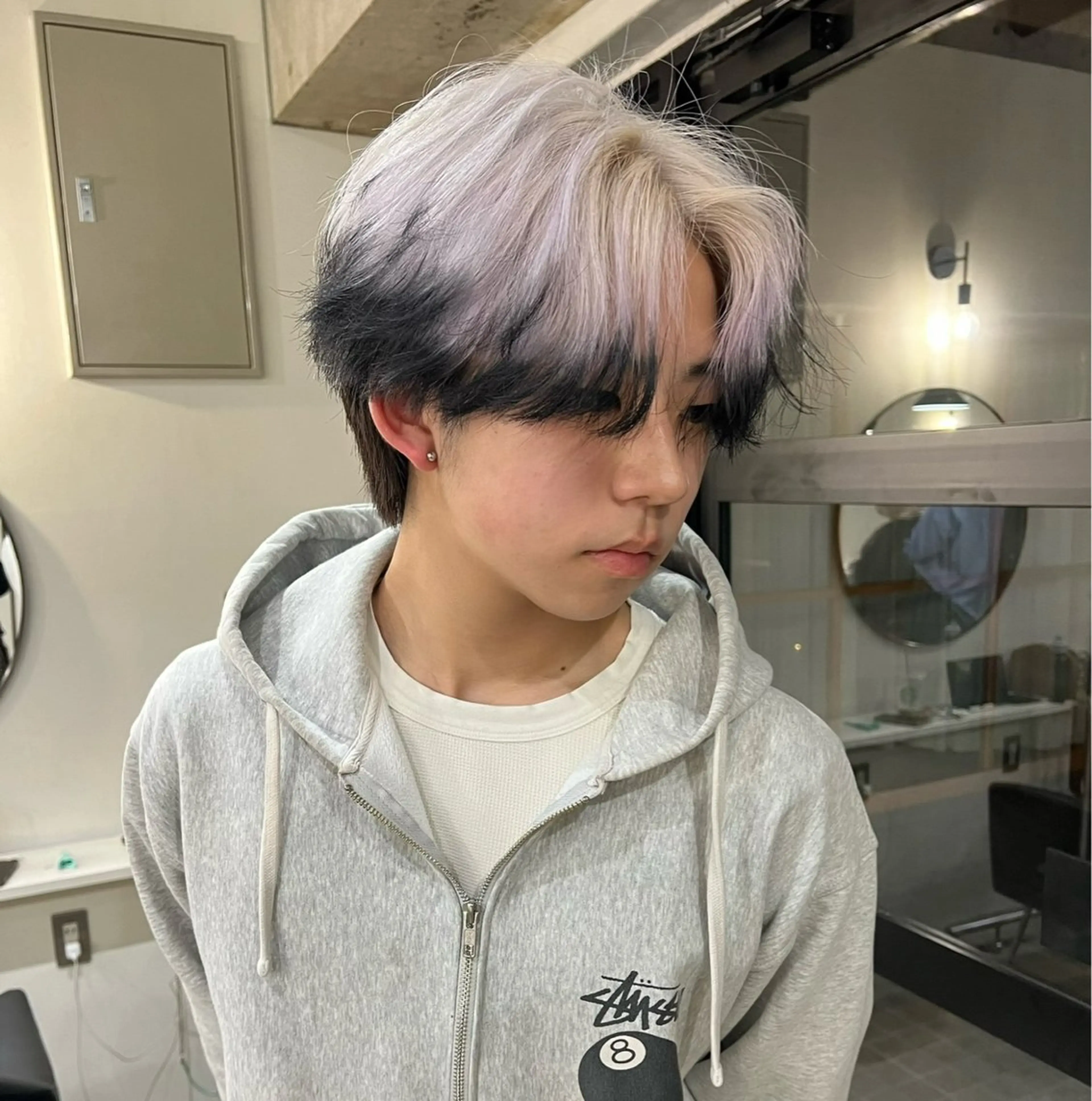 ショート LA KING KYOTO所属・LA KING 👑 【ハーツ】艶髪のヘアスタイル