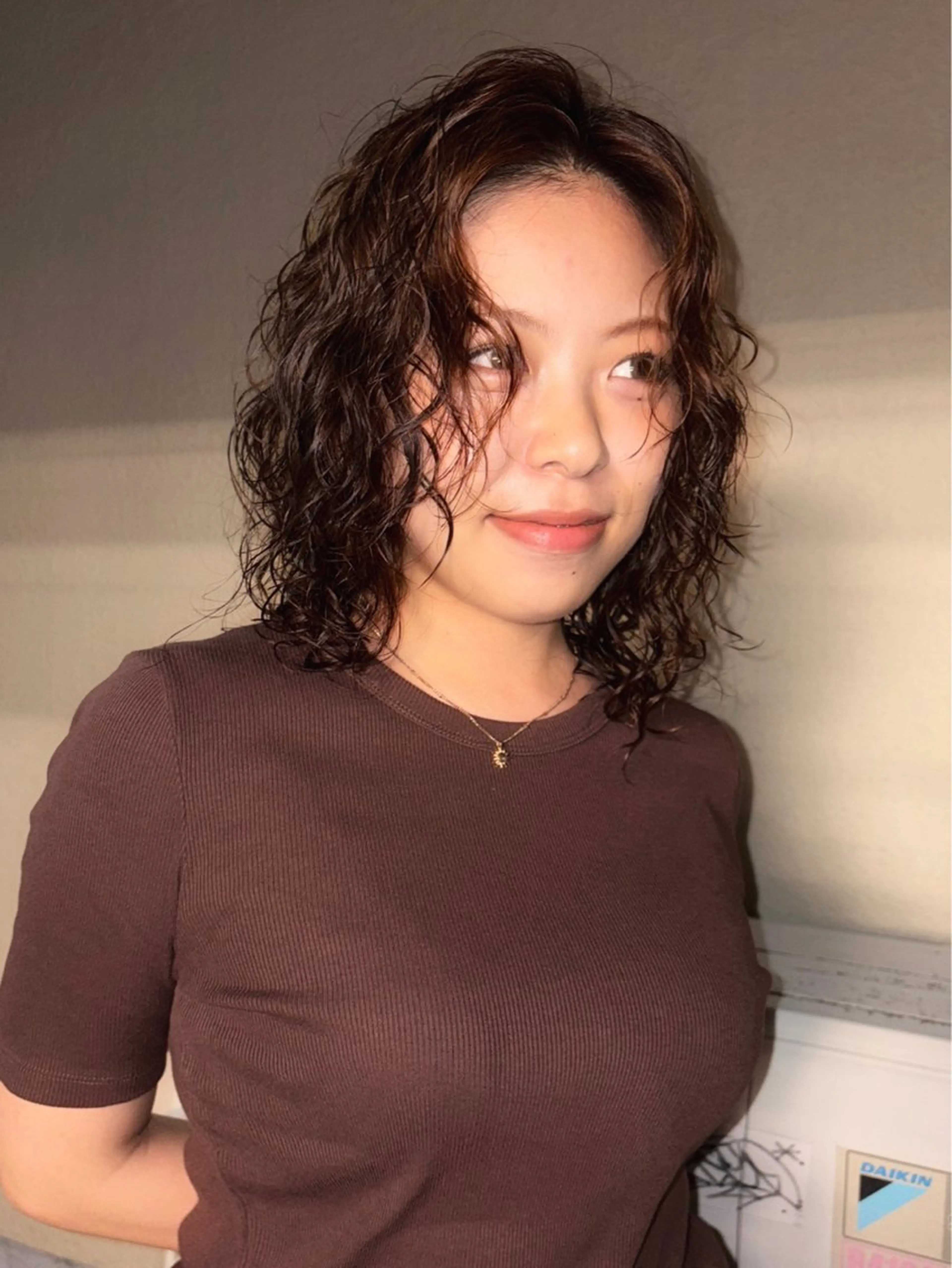 パーマ パーマ ブリーチモデル/ カットモデル/Riaのヘアスタイル