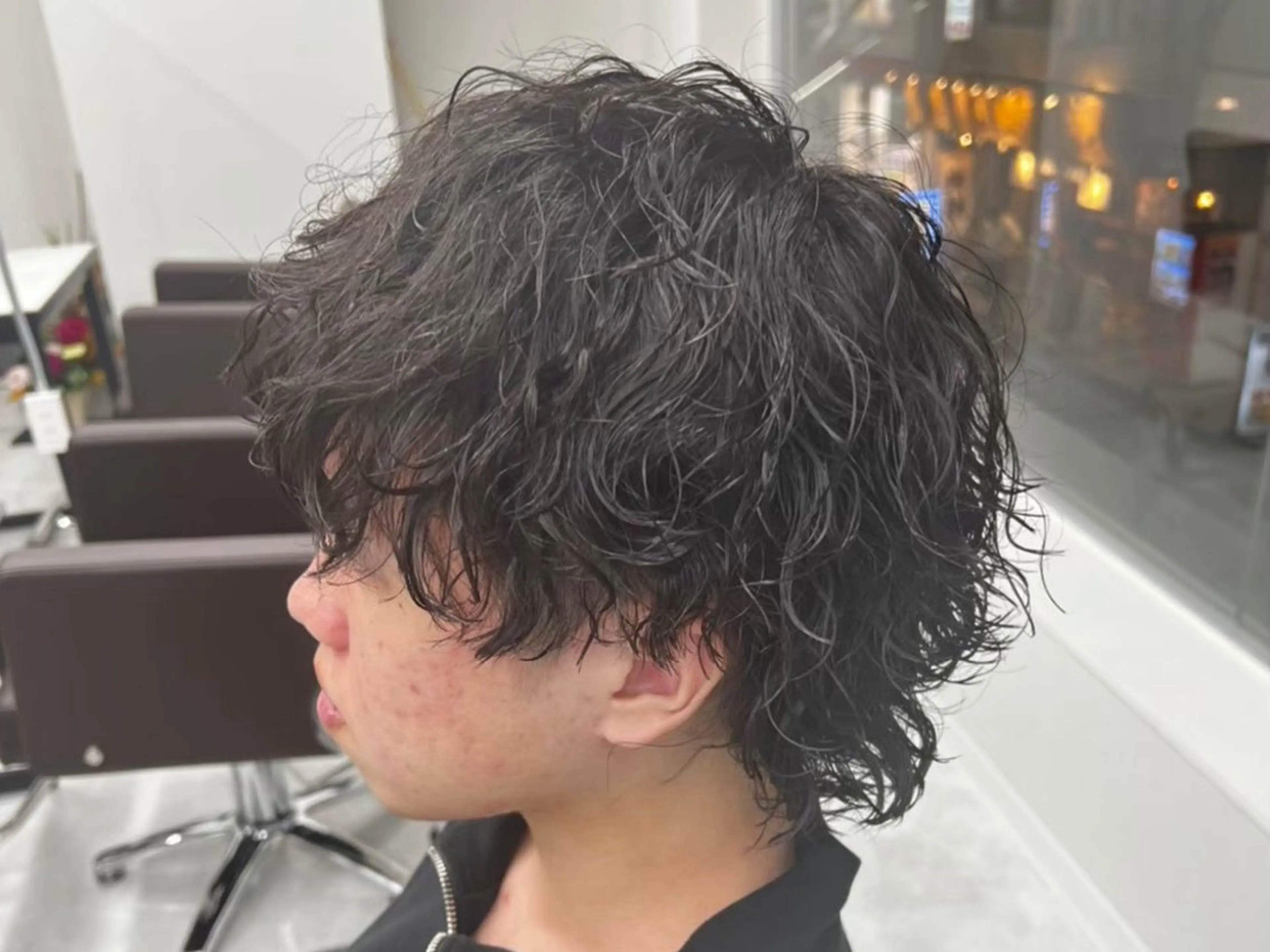 ショート パーマ メンズ カット パーマ ヘアセット 垢抜けメンズパーマ/ DAICHIのヘアスタイル