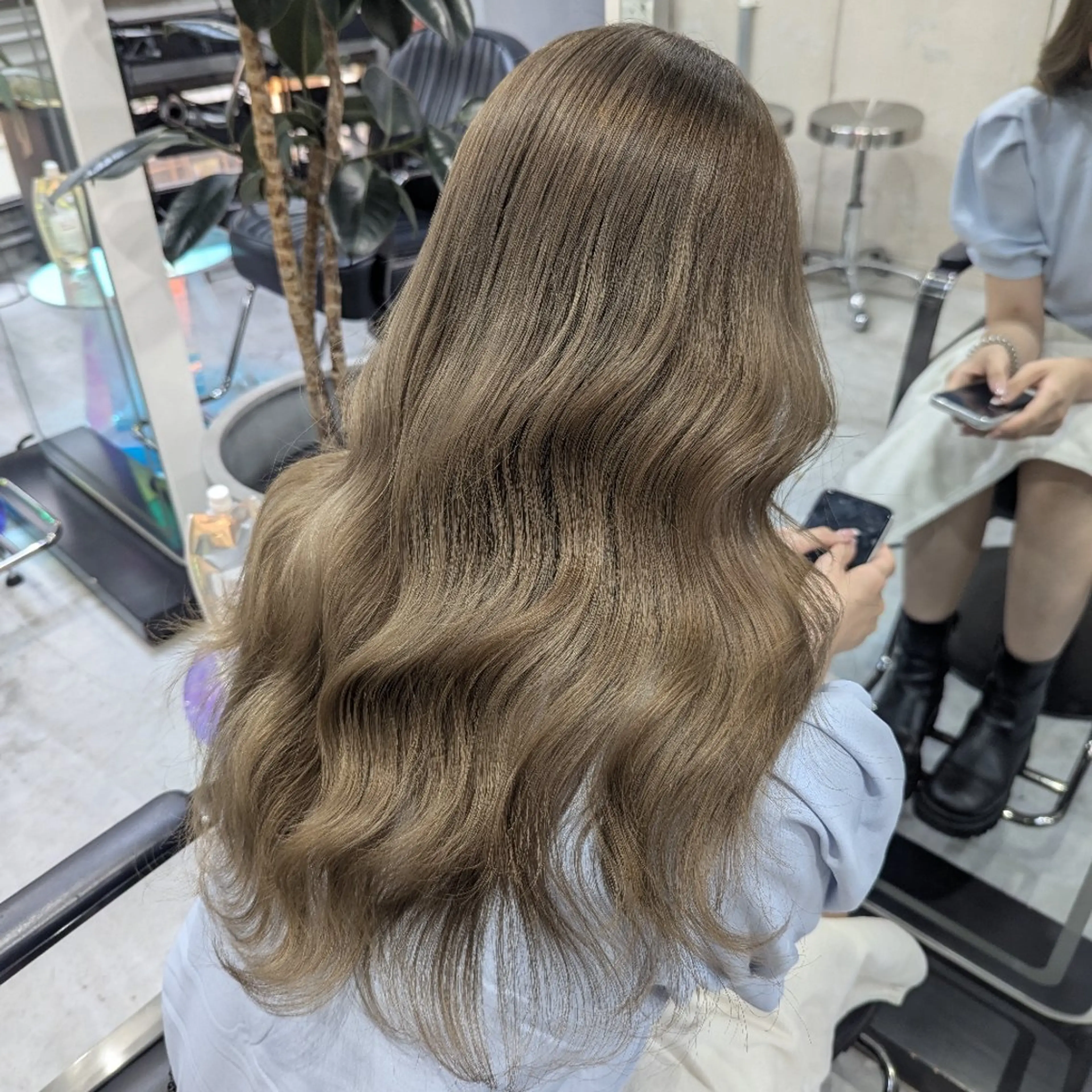 【お出かけやデートの前に‼︎】巻き下ろしヘアセット¥2200の写真