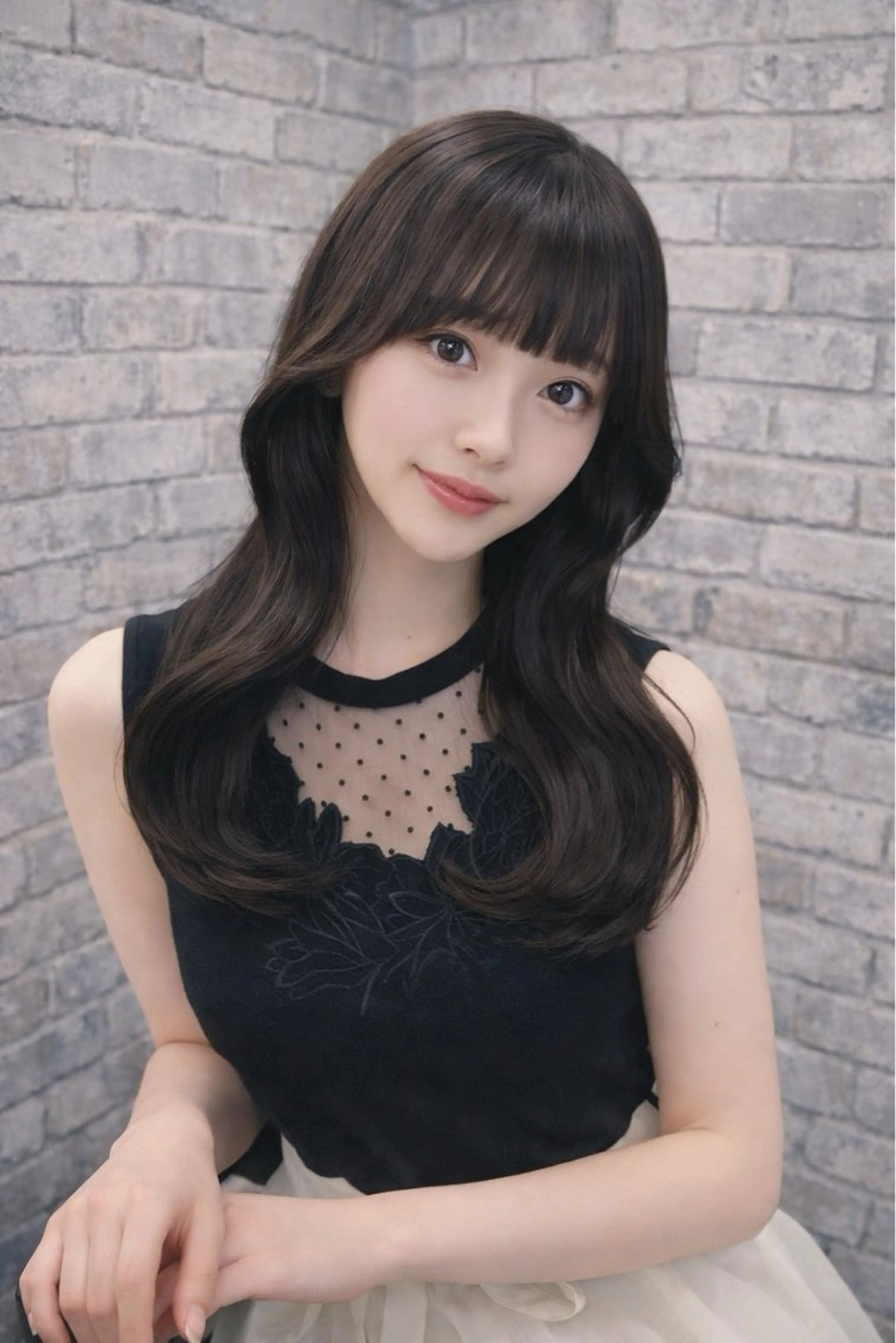 ロング カラー ヘアカラー トリートメント ヘアセット 透明感カラー/ ブリーチ/💓パタオのヘアスタイル