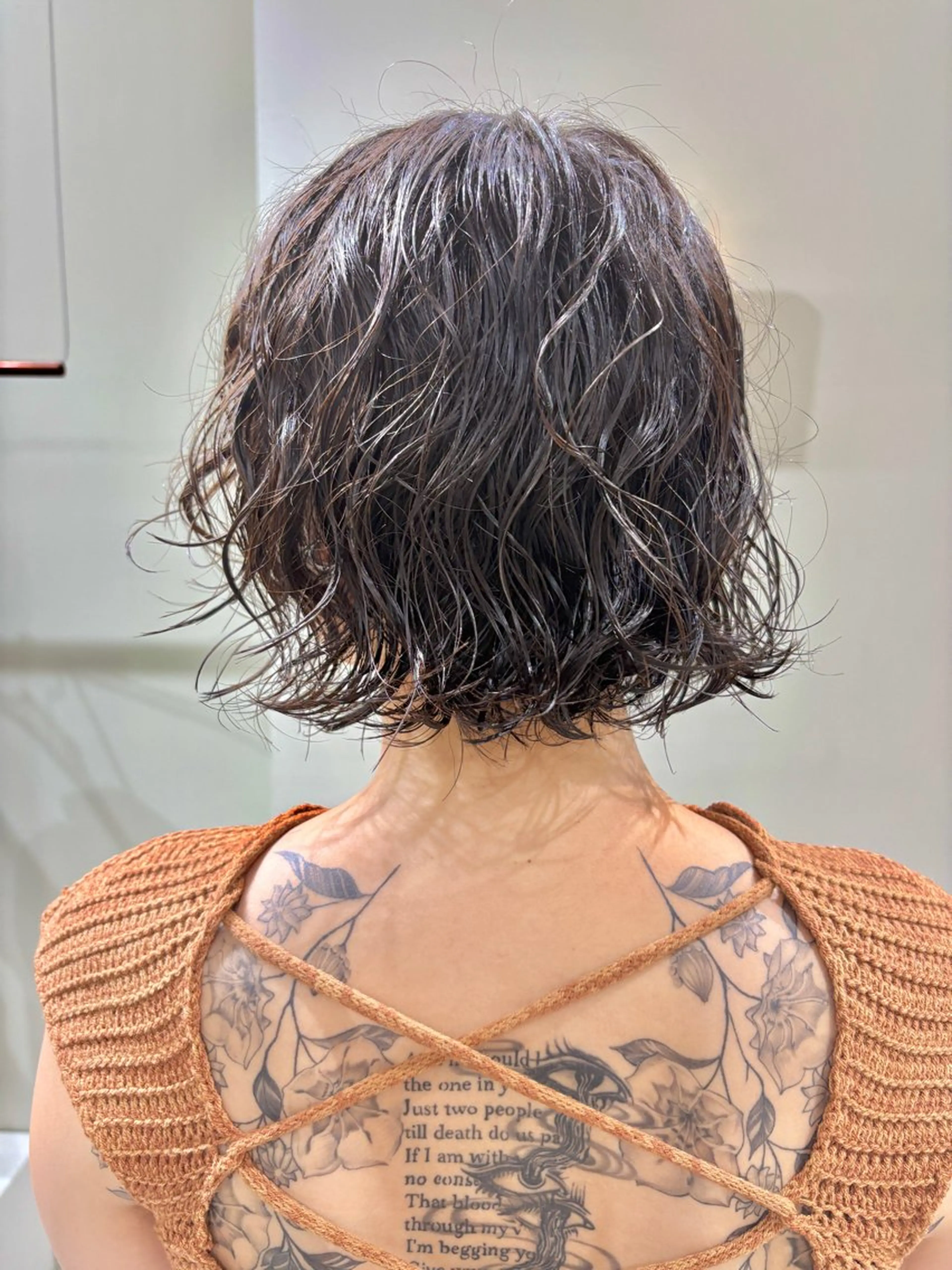 パーマ ボブ build所属・柳内 建人のヘアスタイル