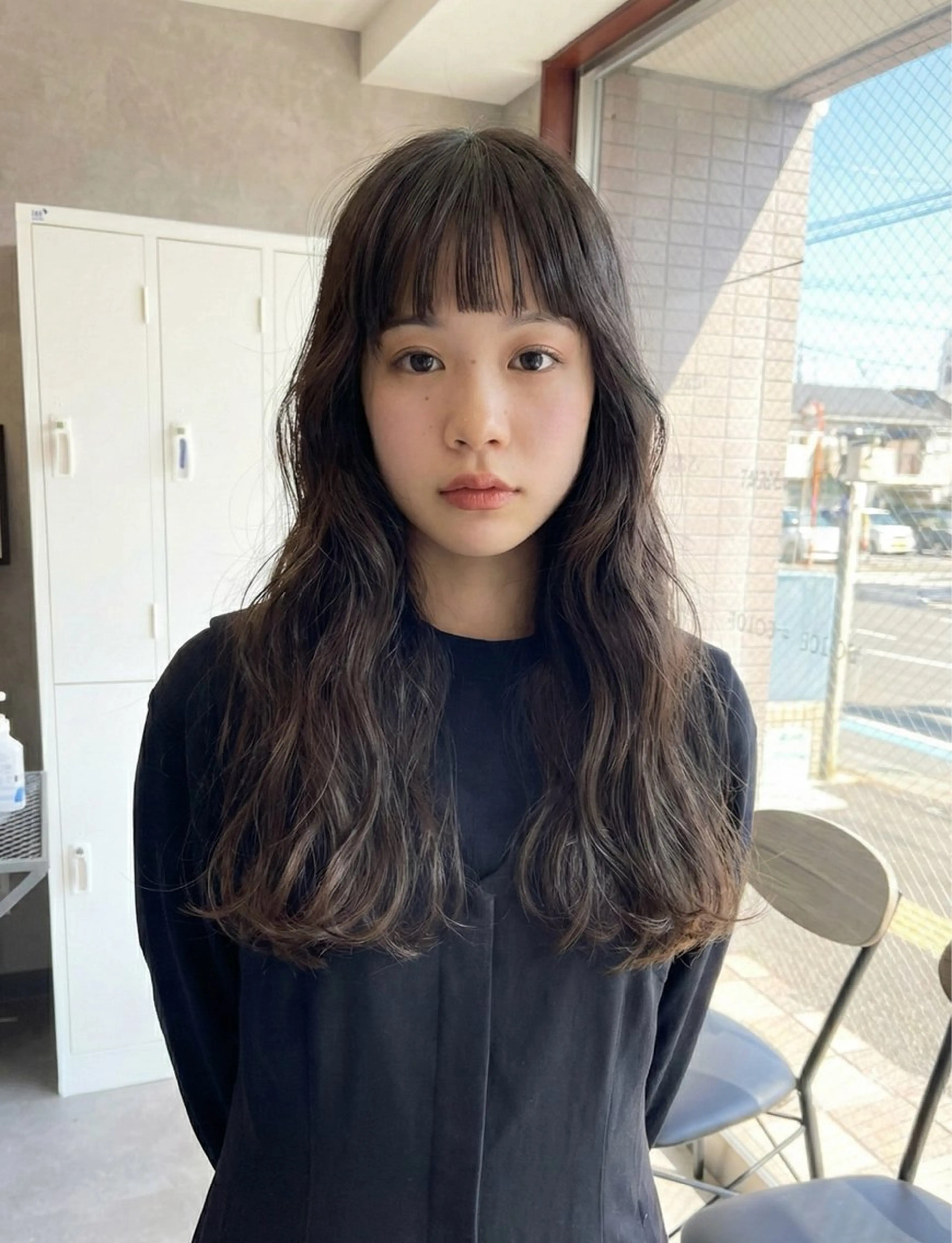 🉐ヘアオイル付き（280ml）透明感カラー¥6800の写真