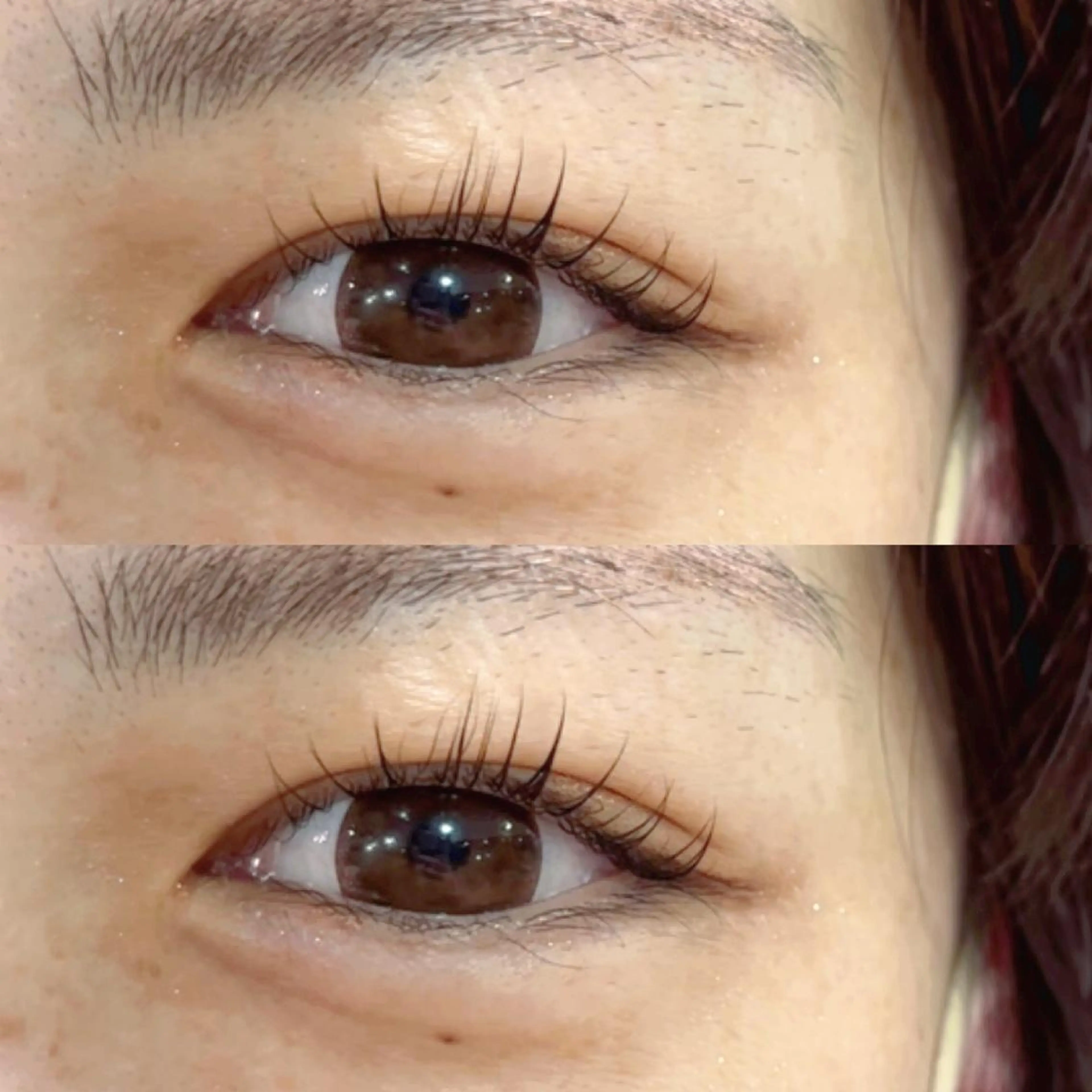 マツエク・マツパ 一重×まつ毛パーマ 🫧ナオ🫧 /韓国 ヘア/ マンツーマンのヘアスタイル