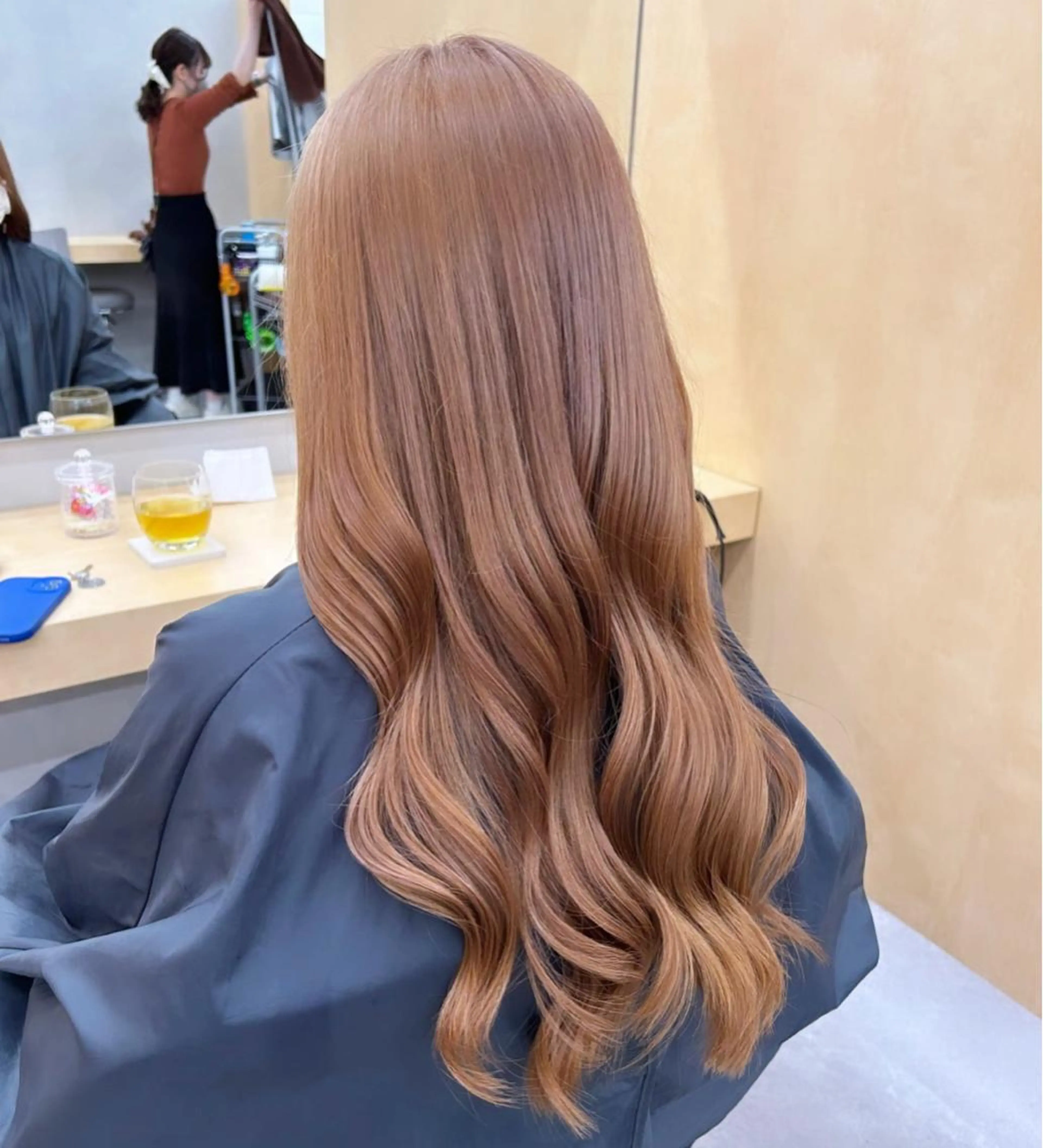 ロング カラー ヘアカラー トリートメント 💘大人可愛く💘 Natsuki❥❥❥のヘアスタイル