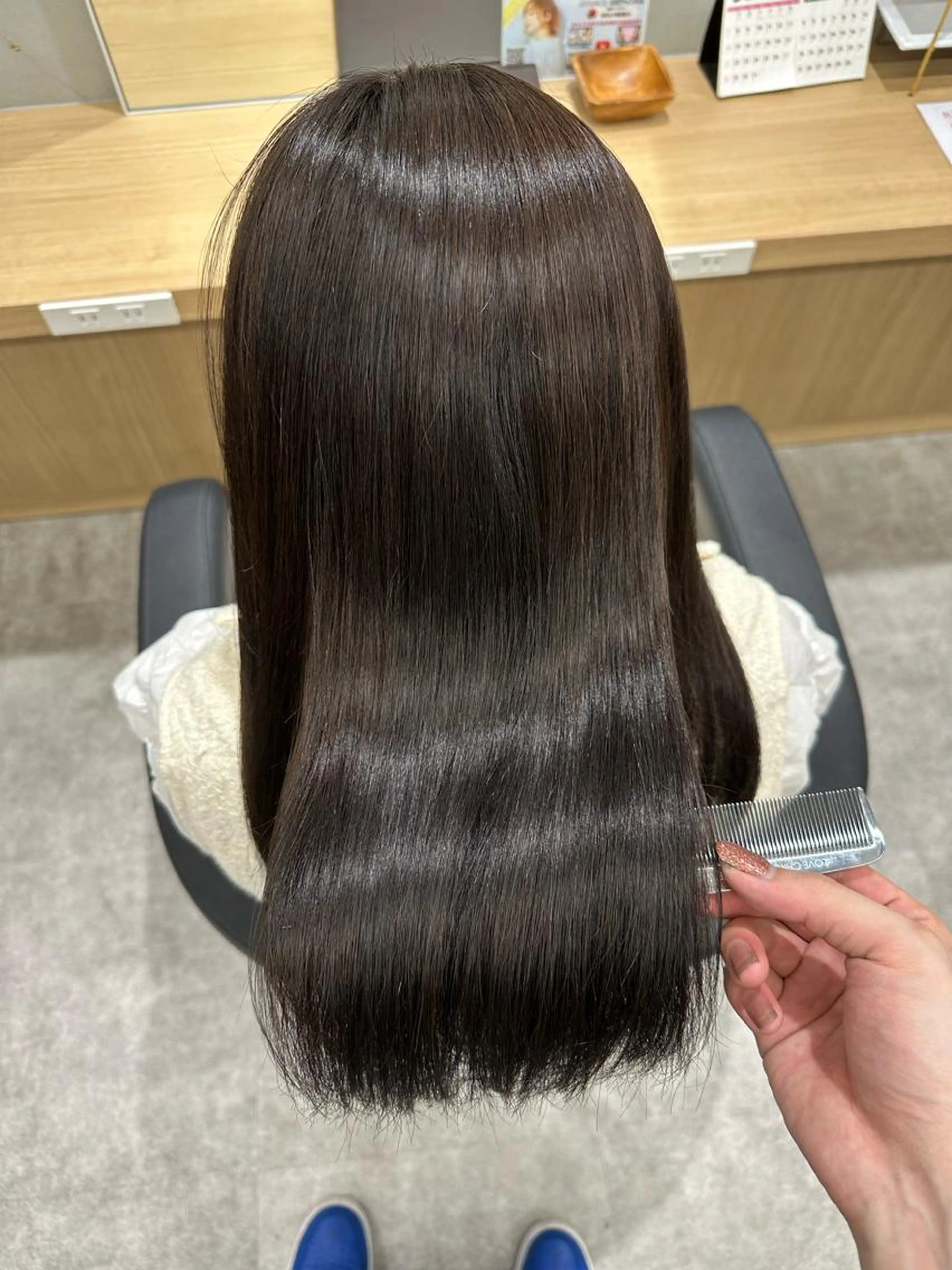 【気になる癖を改善】カット＋縮毛矯正の写真