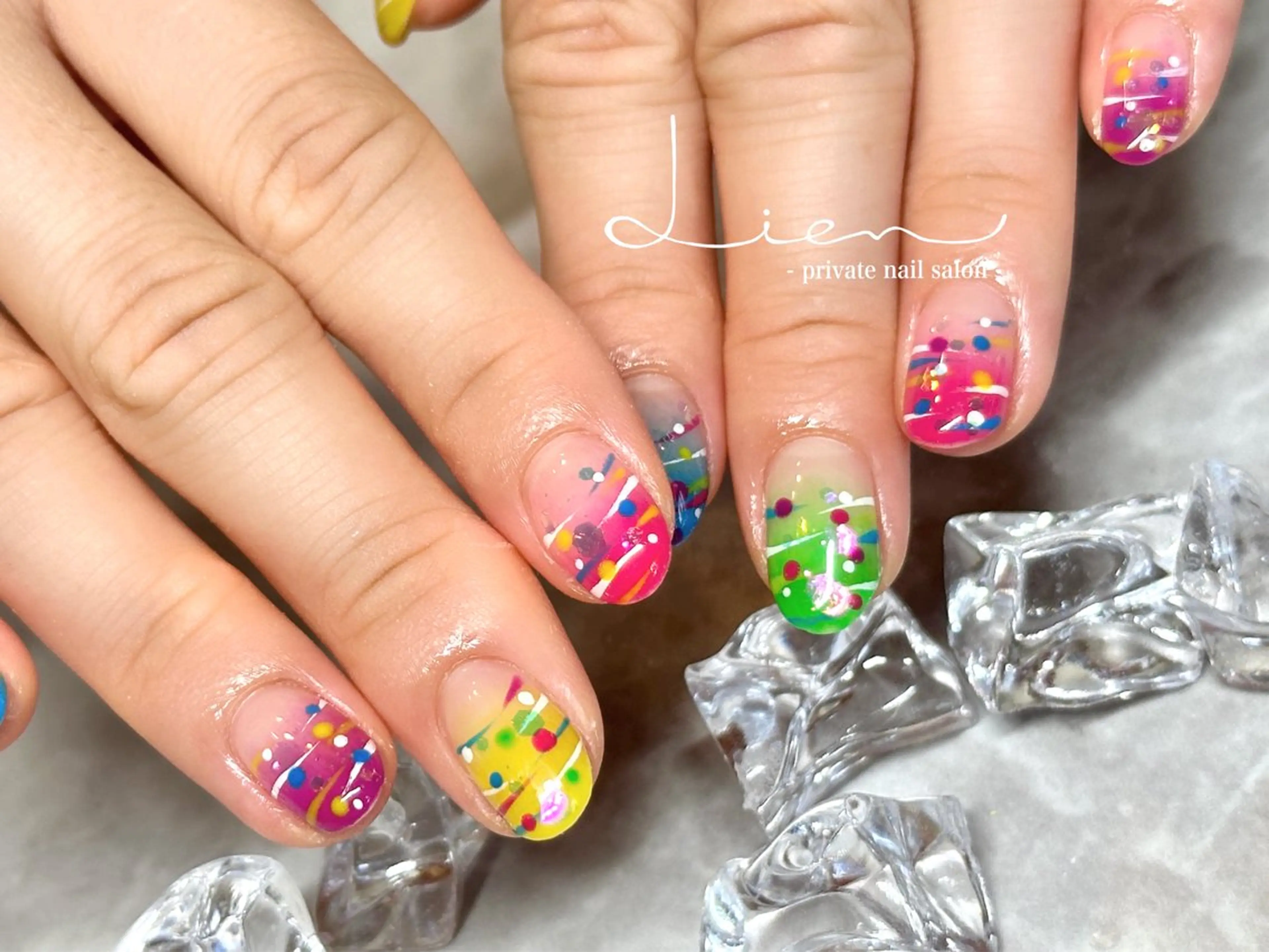 ネイル ハンドネイル Lien 【リアン】北堀江のネイルデザイン