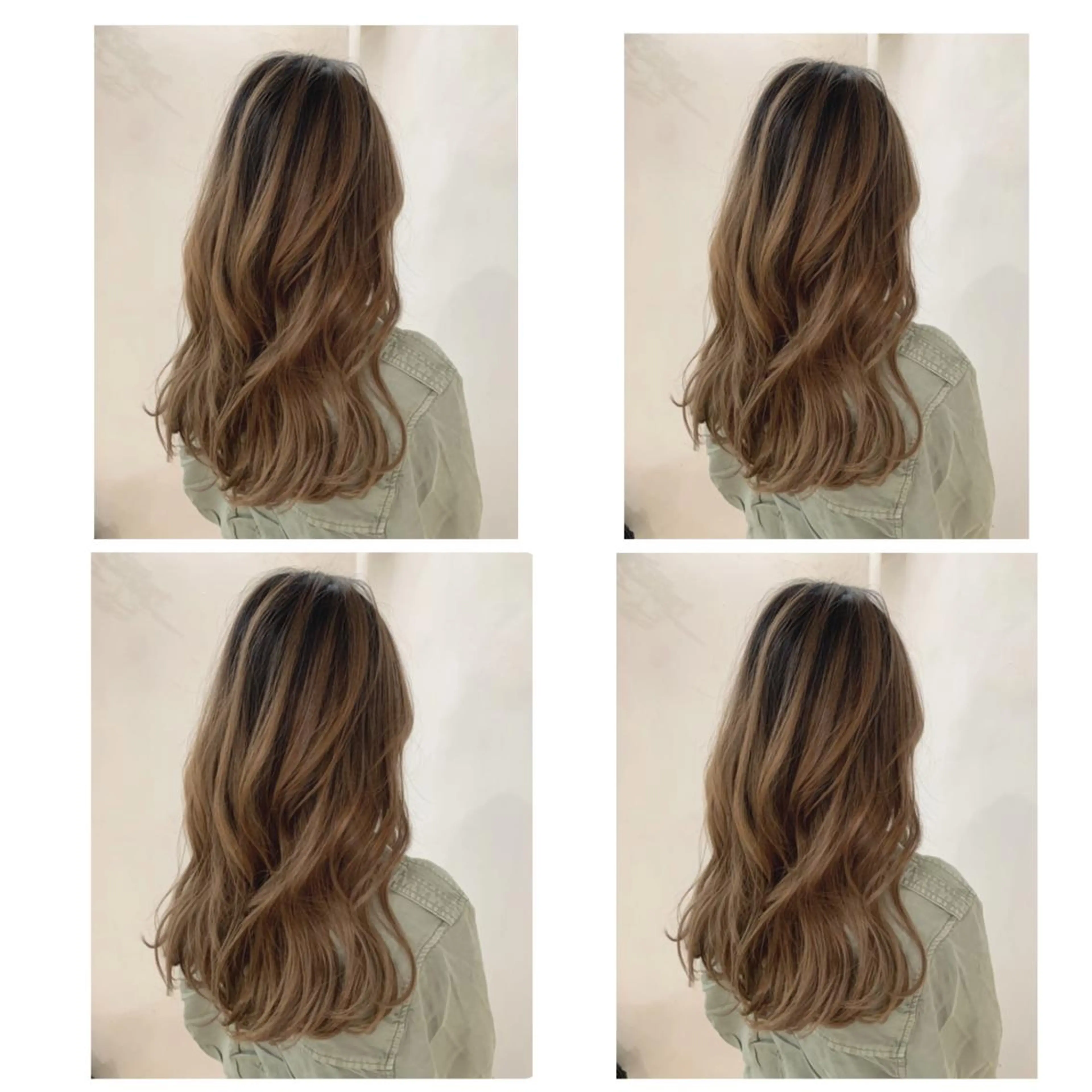 ロング カラー カット ヘアカラー トリートメント 京都大人女性ショート 徒歩1分/秋山のヘアスタイル