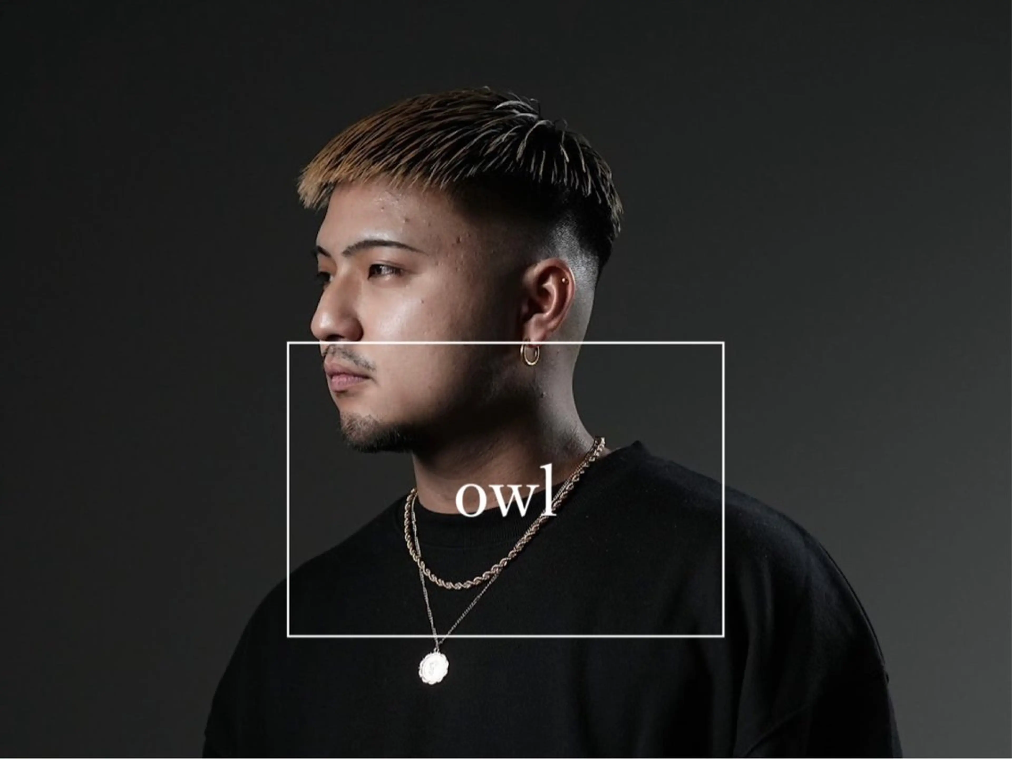 ショート メンズ フェードカット メンズパーマ プードルパーマ スペインカール スパイキーショート カット ヘアセット メンズサロン【owl 心斎橋】難波/アメ村のヘアスタイル