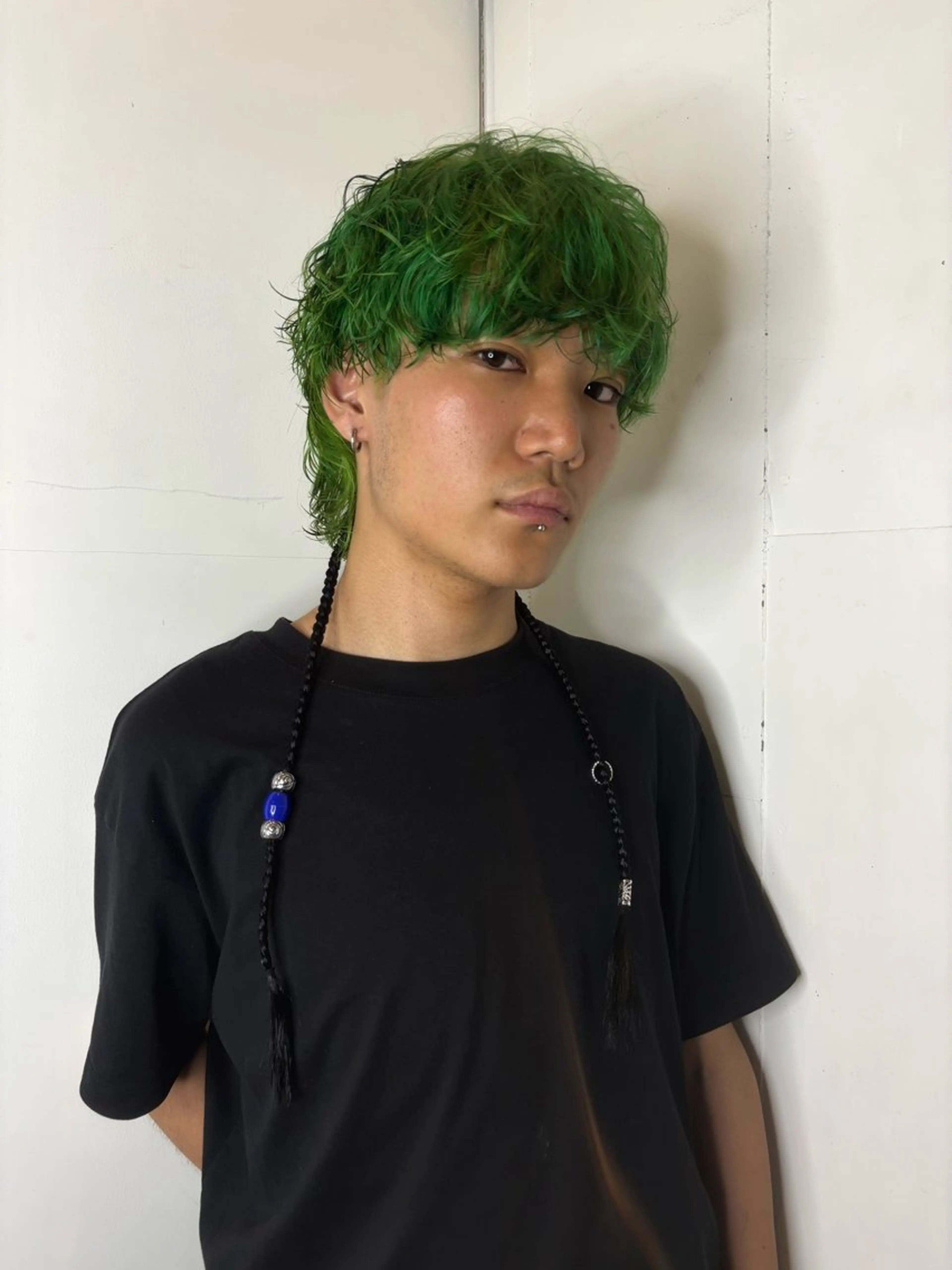 カラー パーマ メンズ メンズブリーチ メンズハイトーン ブリーチ ハイトーンカラー IO/ブリーチカラー 特化美容師✨のヘアスタイル