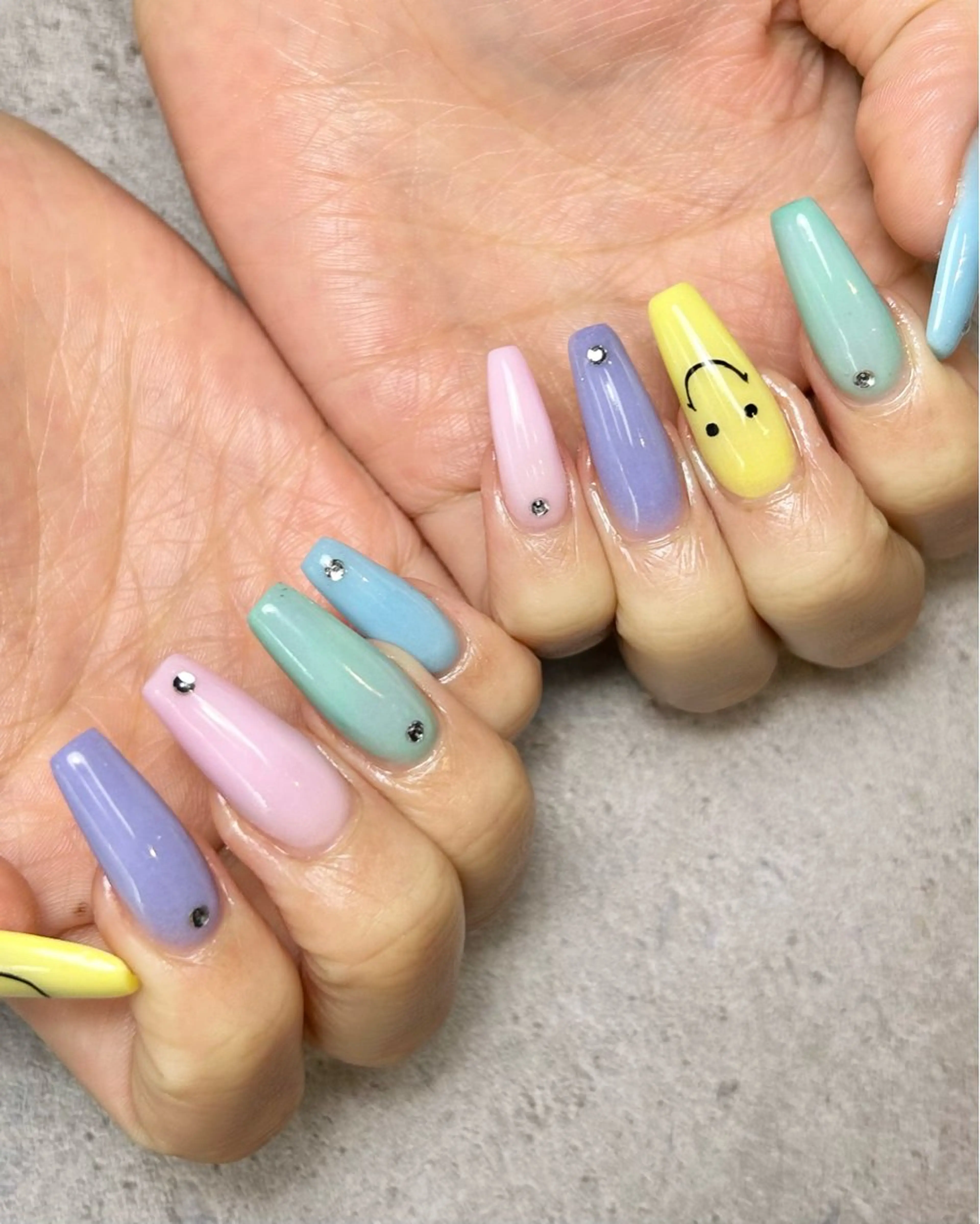 ネイル 持ち込み スカルプネイル ハンドネイル Reflection marikoのネイルデザイン