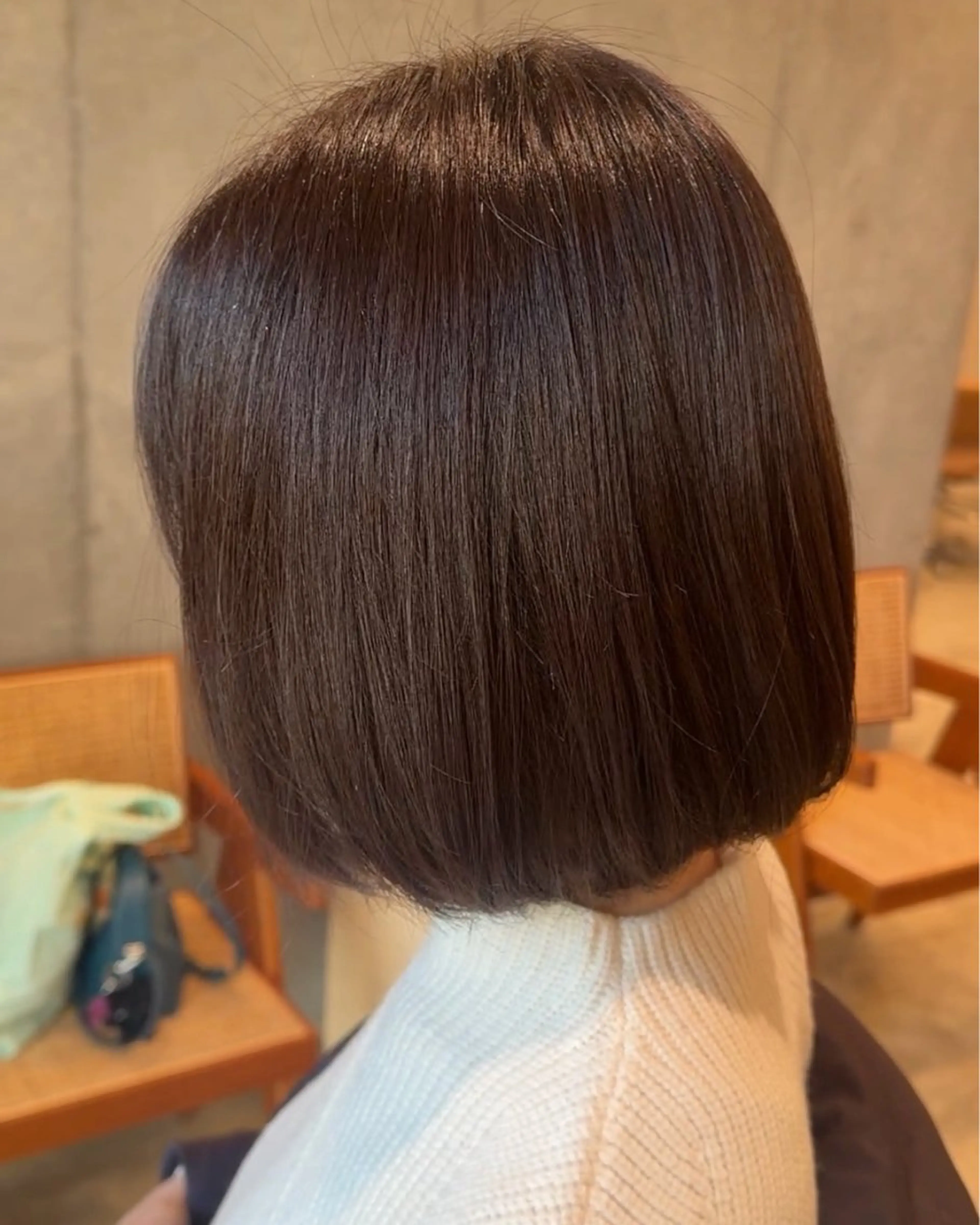 ミディアム カラー こぐれ みさきのヘアスタイル