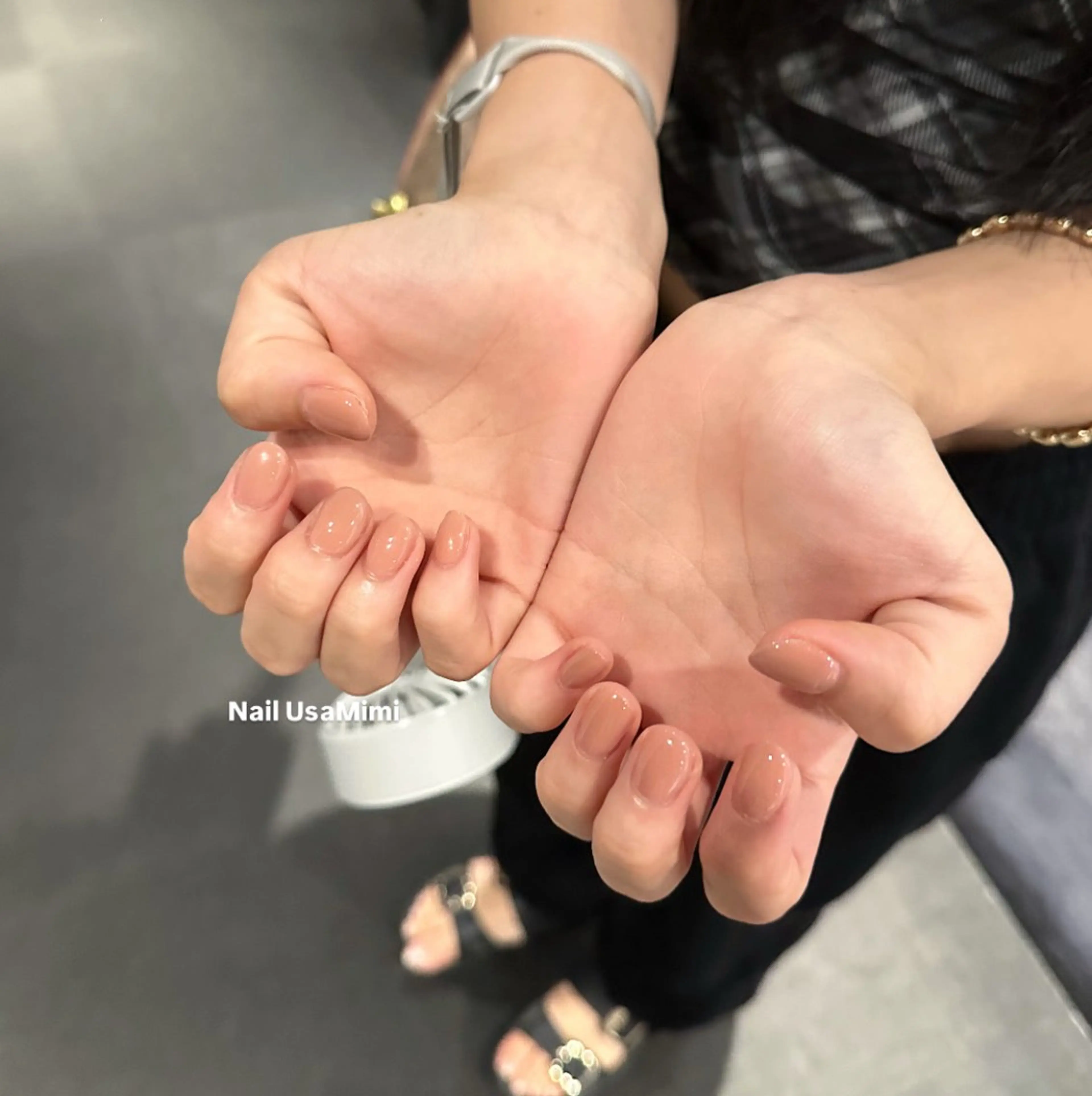 ネイル ハンドネイル 本町NailUsaM imi MOMOKAのネイルデザイン