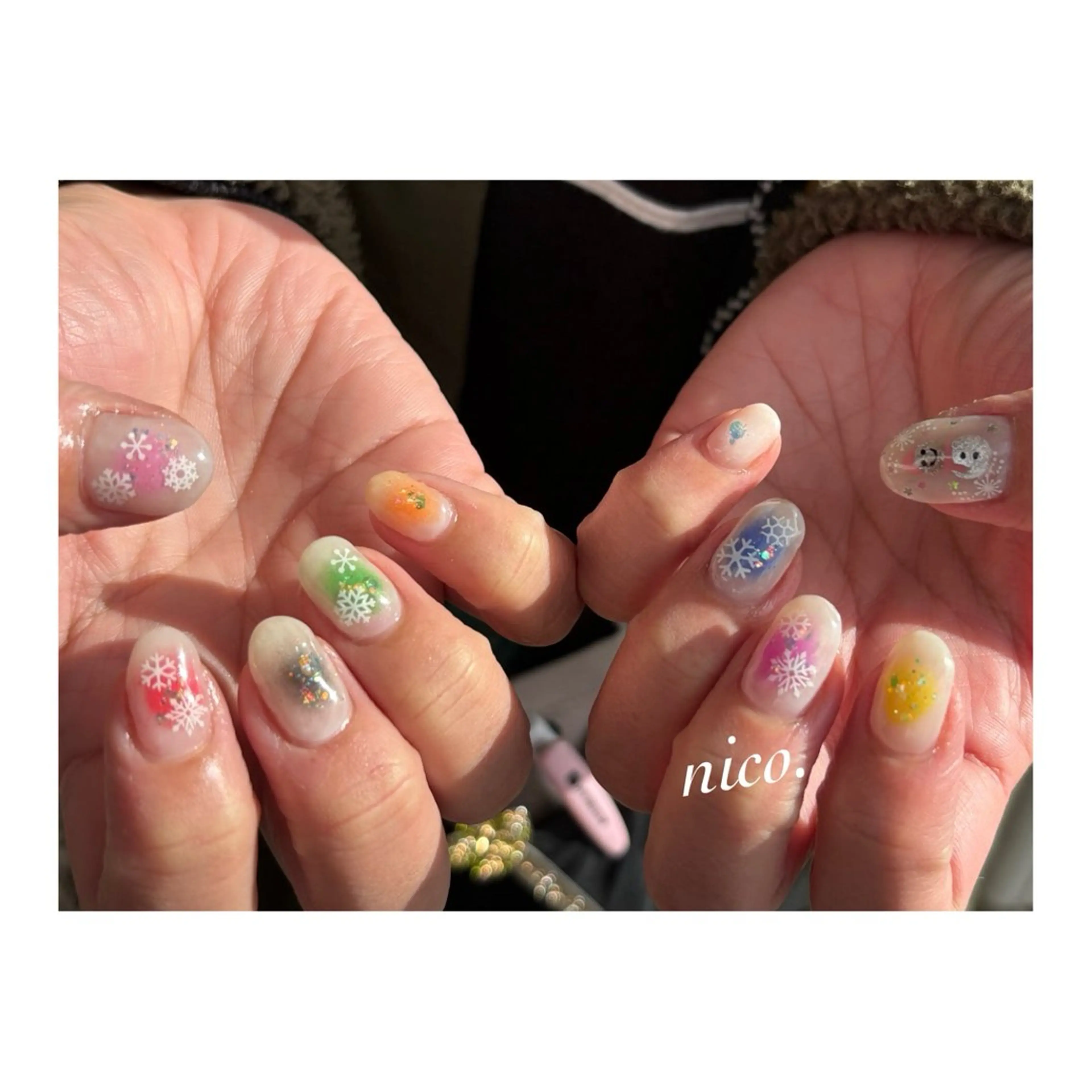 ネイル ハンドネイル フットネイル nailsalon nico.のネイルデザイン