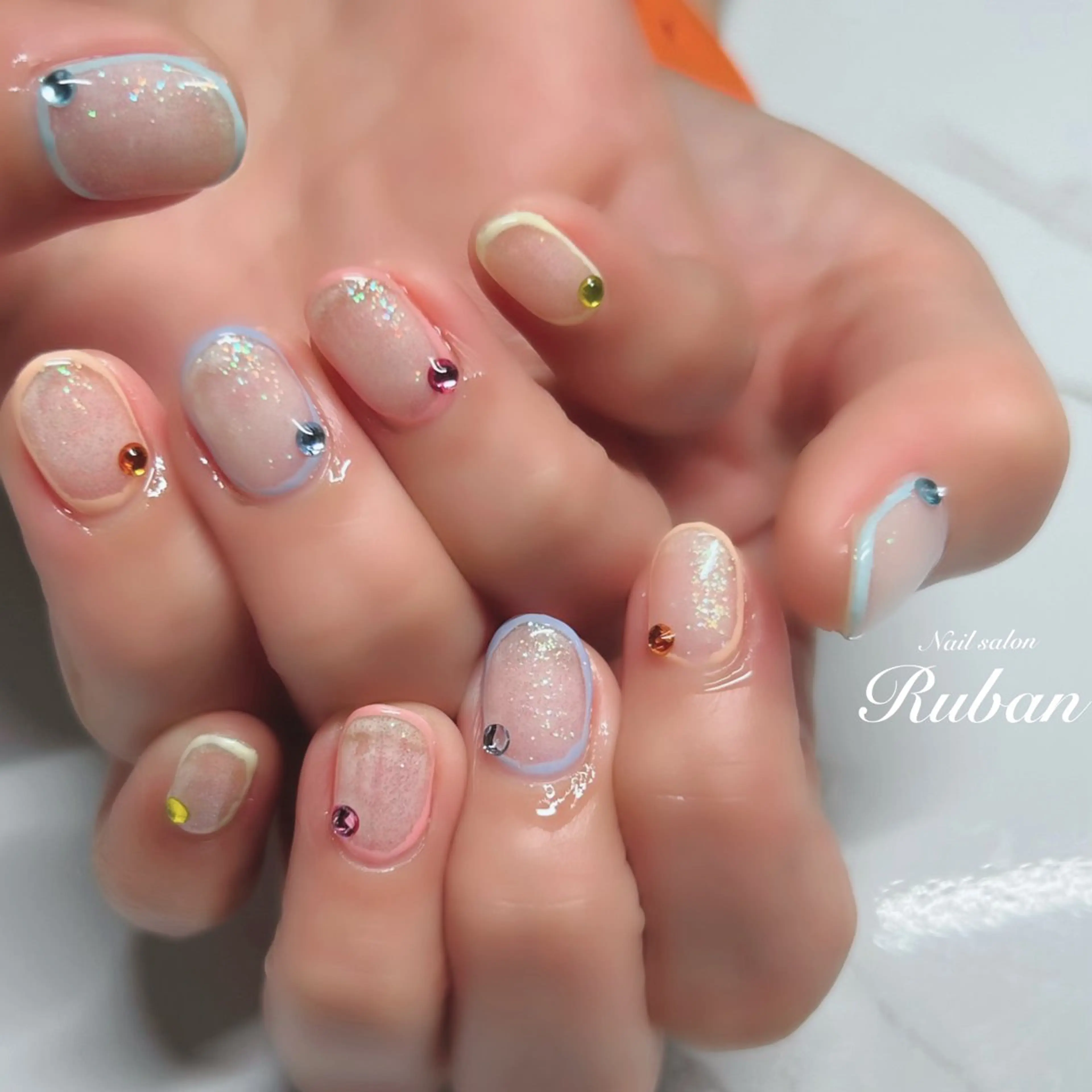 ネイル Nail salon Rubanのネイルデザイン